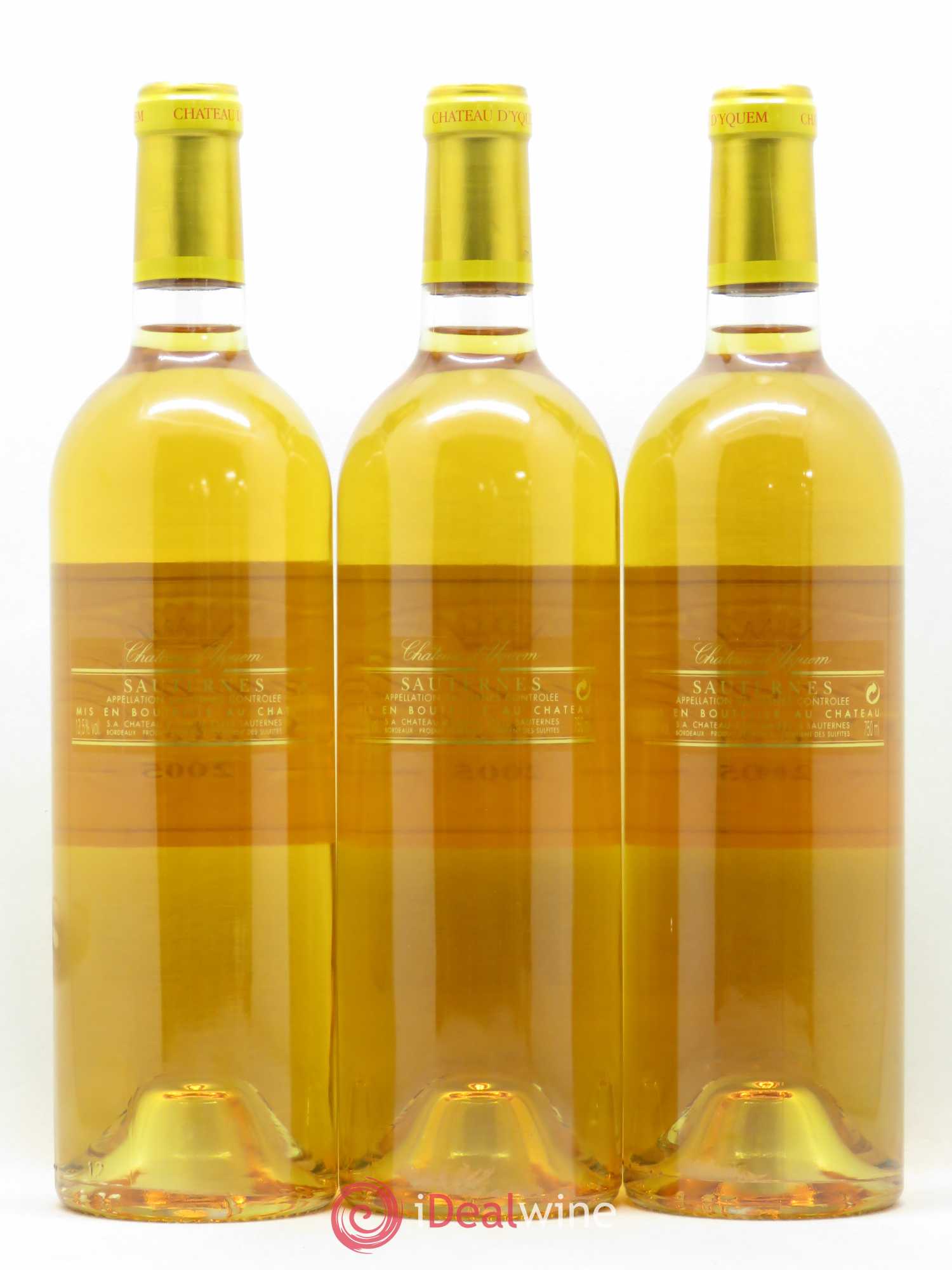 Château d' Yquem 1er Cru Classé Supérieur 2005 - Lot de 6 bouteilles - 4