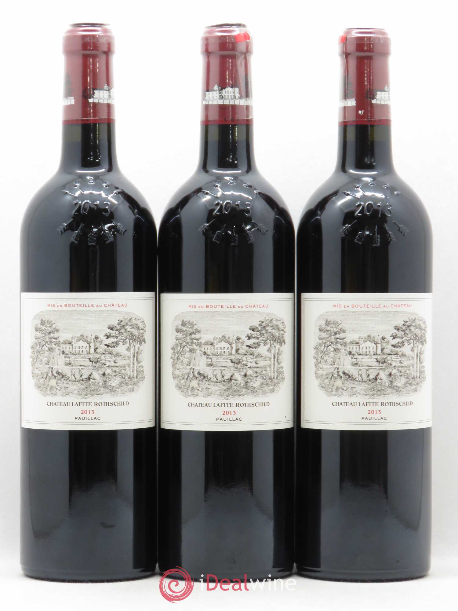 Château Lafite Rothschild 1er Grand Cru Classé 2013 - Lot de 3 bouteilles - 0
