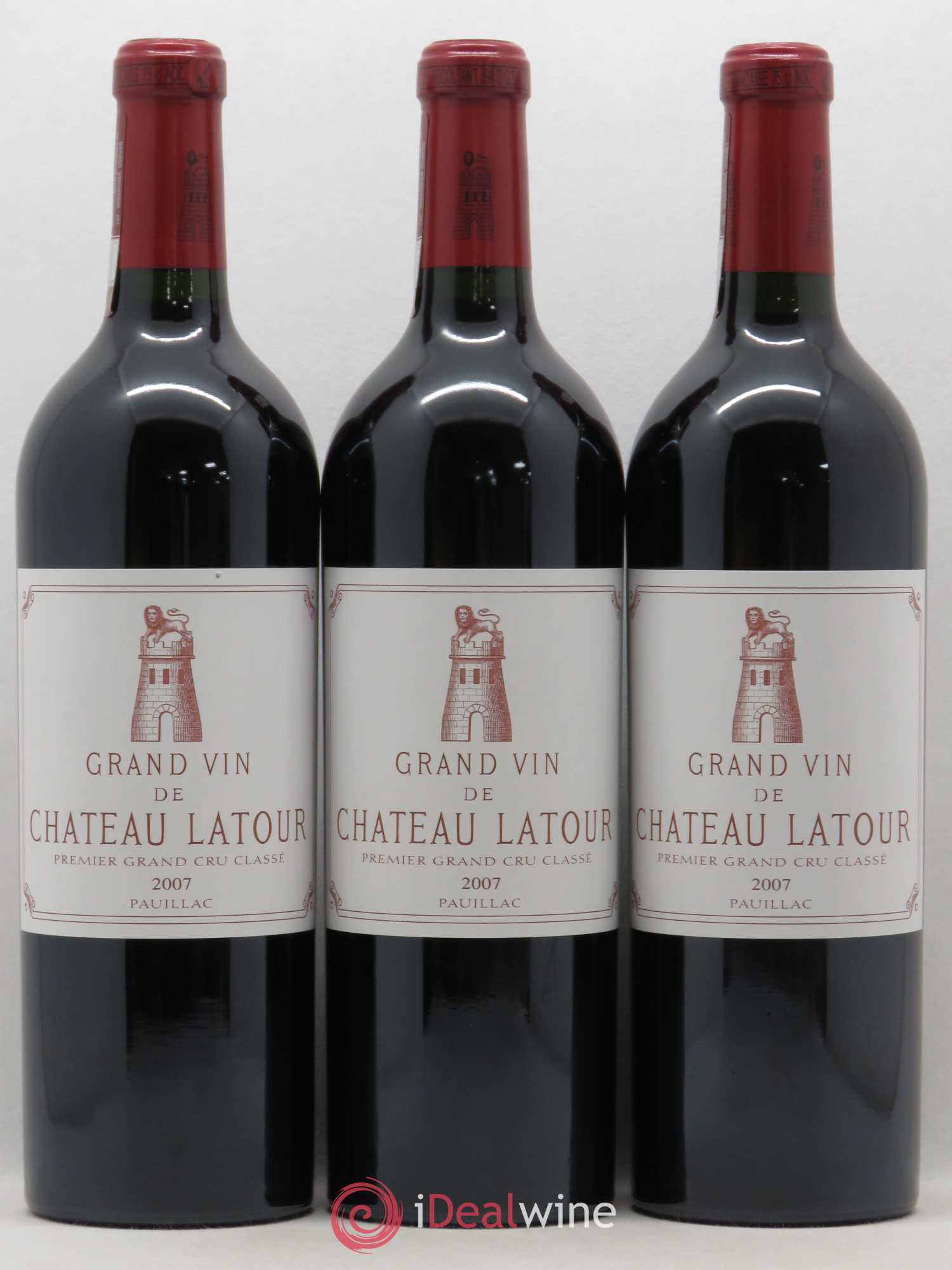 Château Latour 1er Grand Cru Classé 2007 - Lot de 6 bouteilles - 1