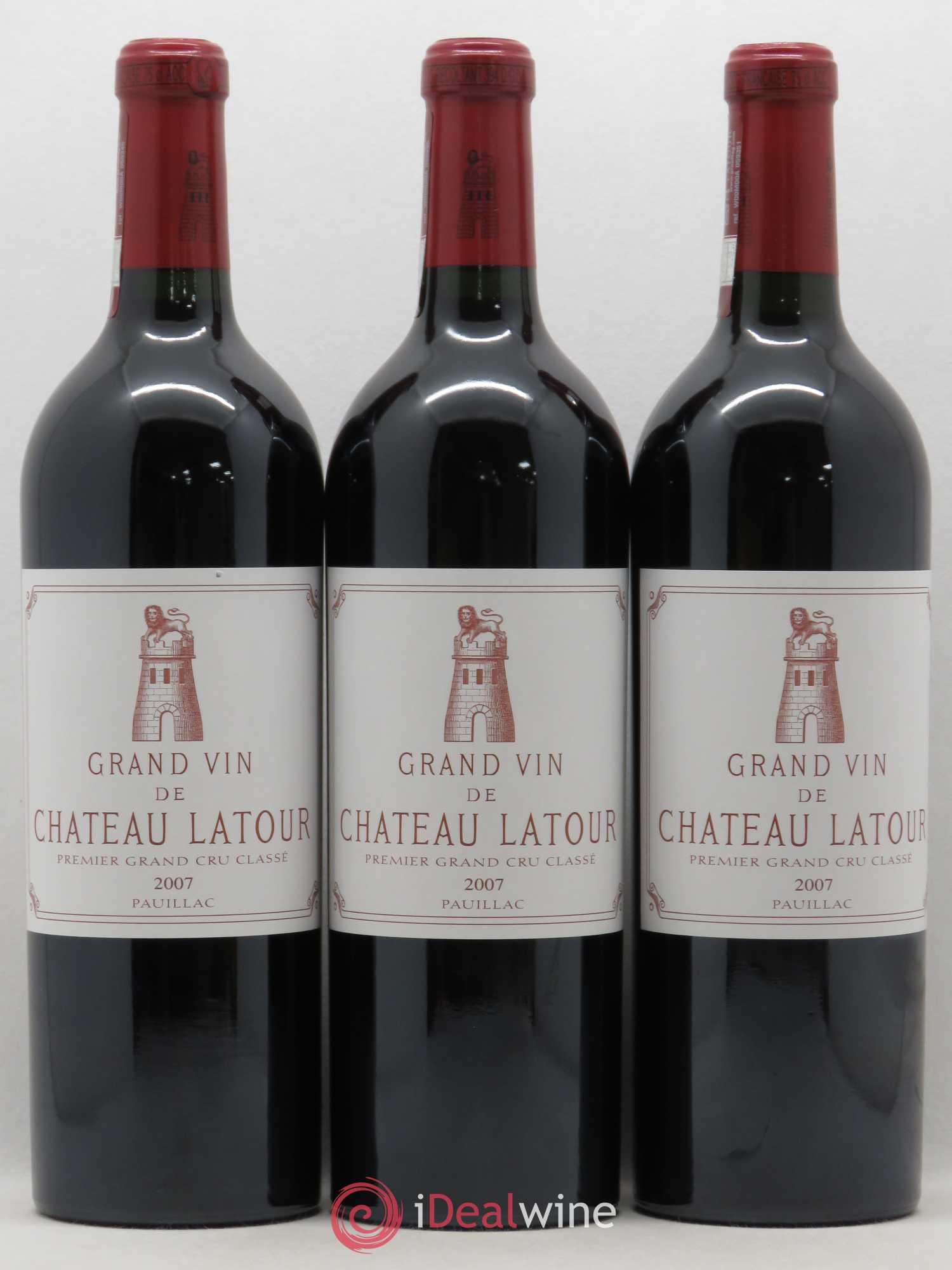 Château Latour 1er Grand Cru Classé 2007 - Lot de 6 bouteilles - 3