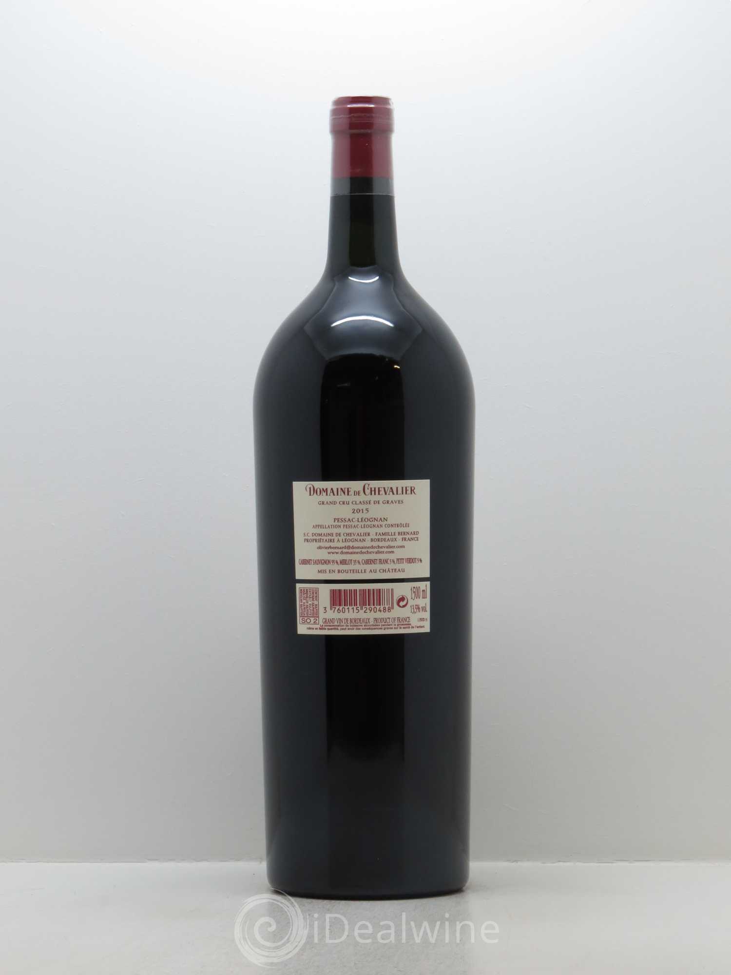 Domaine de Chevalier Cru Classé de Graves 2015 - Lot de 1 magnum - 1