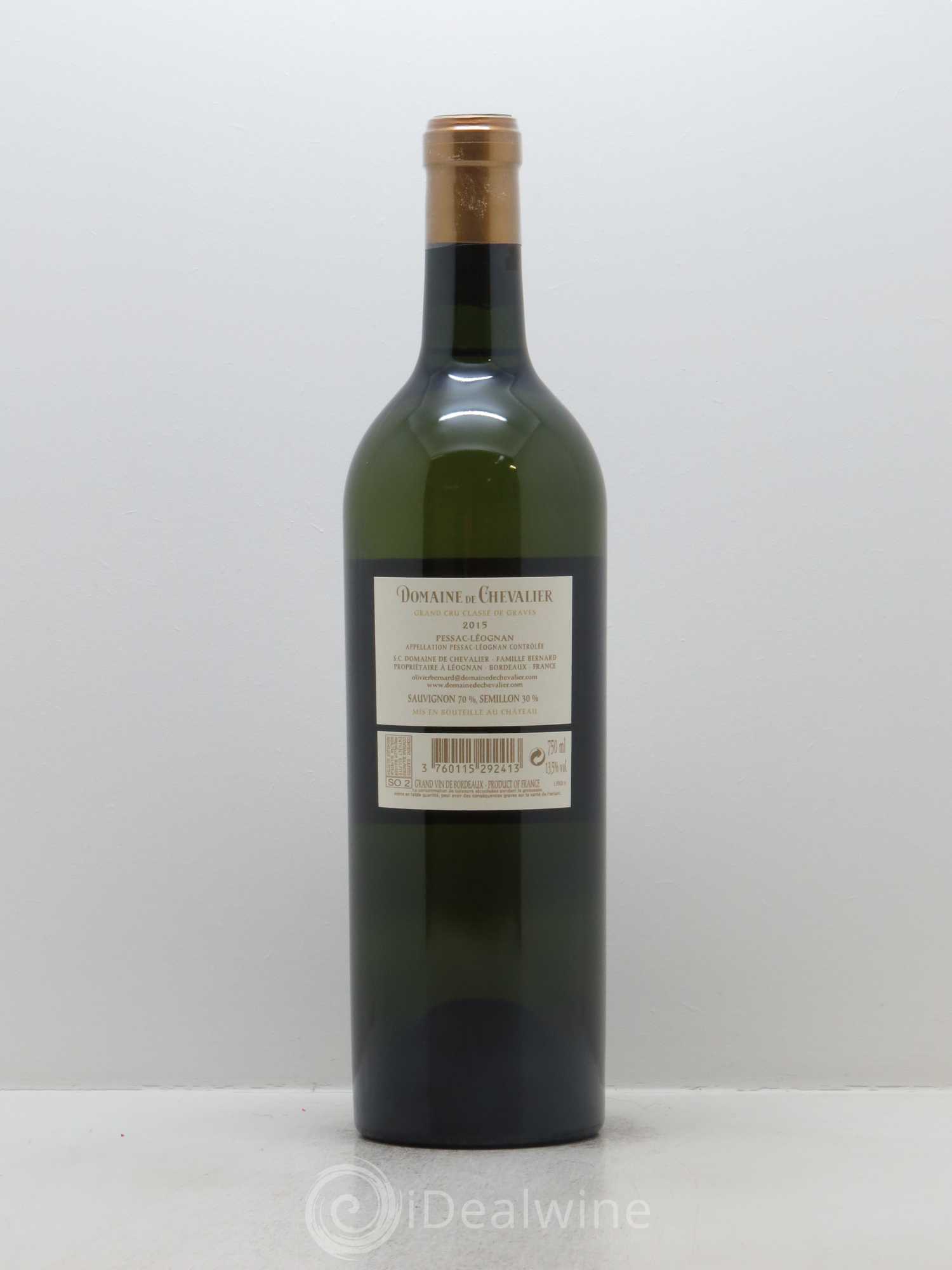 Domaine de Chevalier Cru Classé de Graves (CBO à partir de 12 bts) 2015 - Lot de 1 bouteille - 1