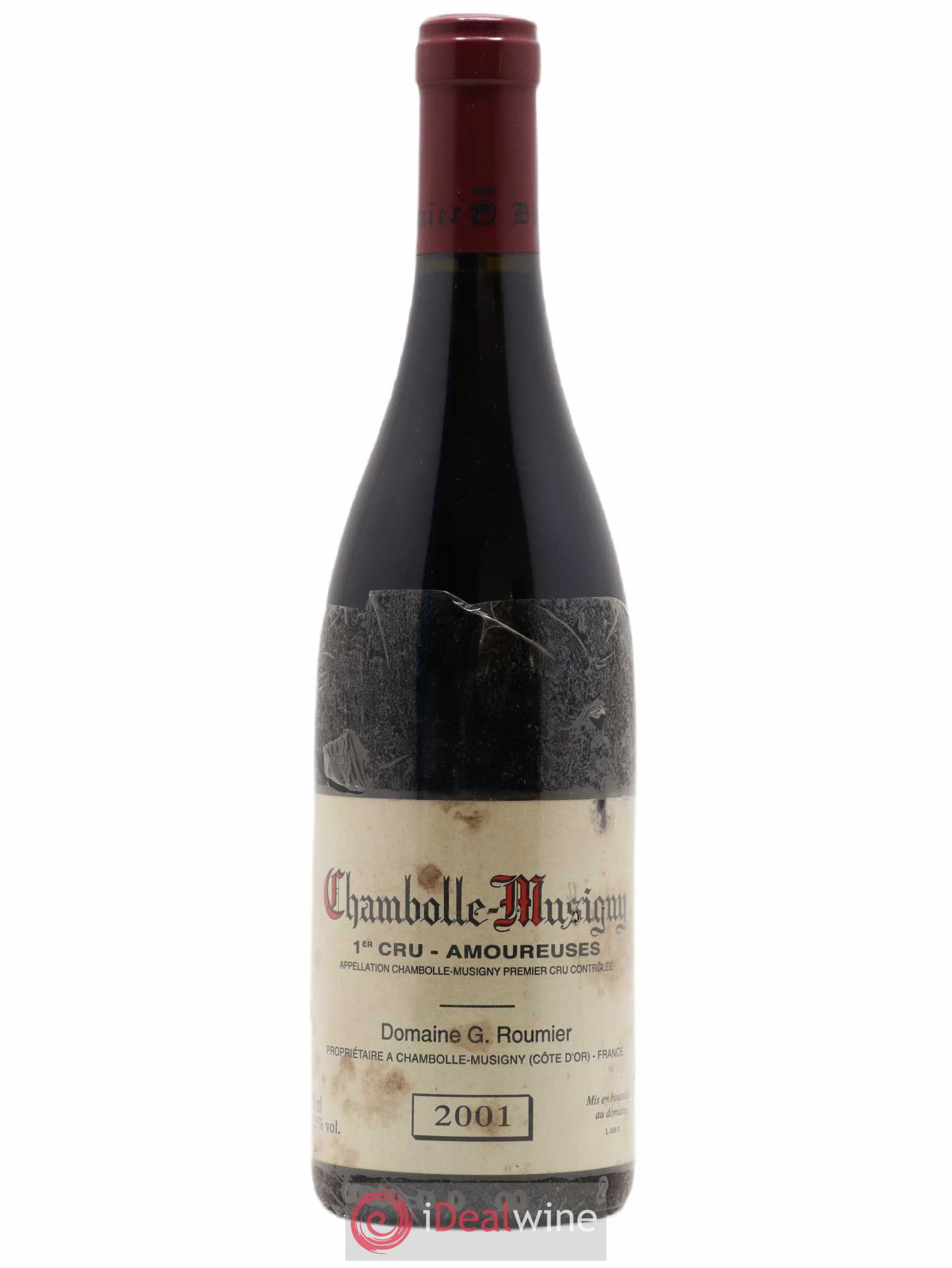 Chambolle-Musigny 1er Cru Les Amoureuses Georges Roumier (Domaine) 2001 - Lot de 1 bouteille - 0