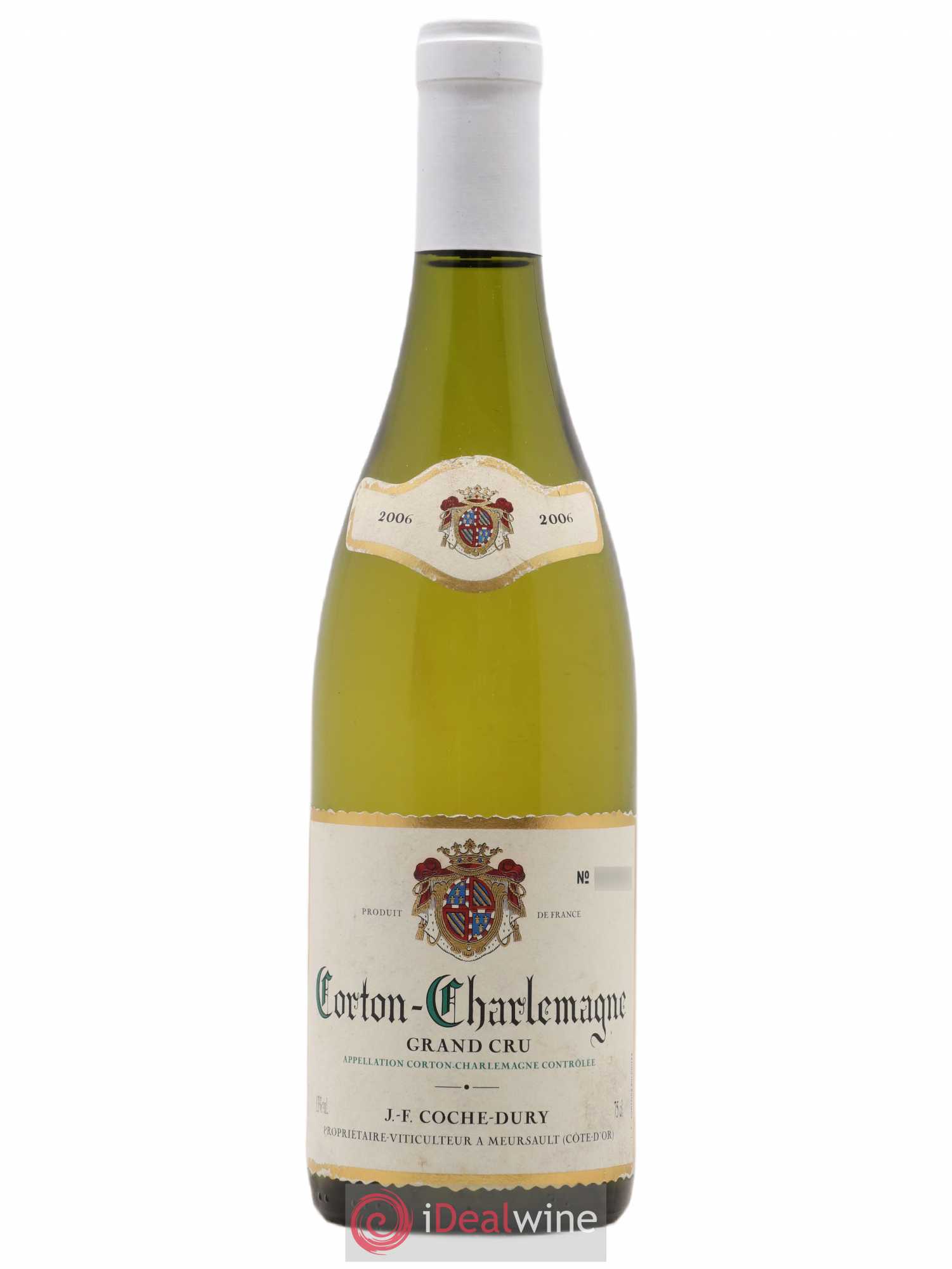 Corton-Charlemagne Grand Cru Coche Dury (Domaine) 2006 - Lot de 1 bouteille - 0