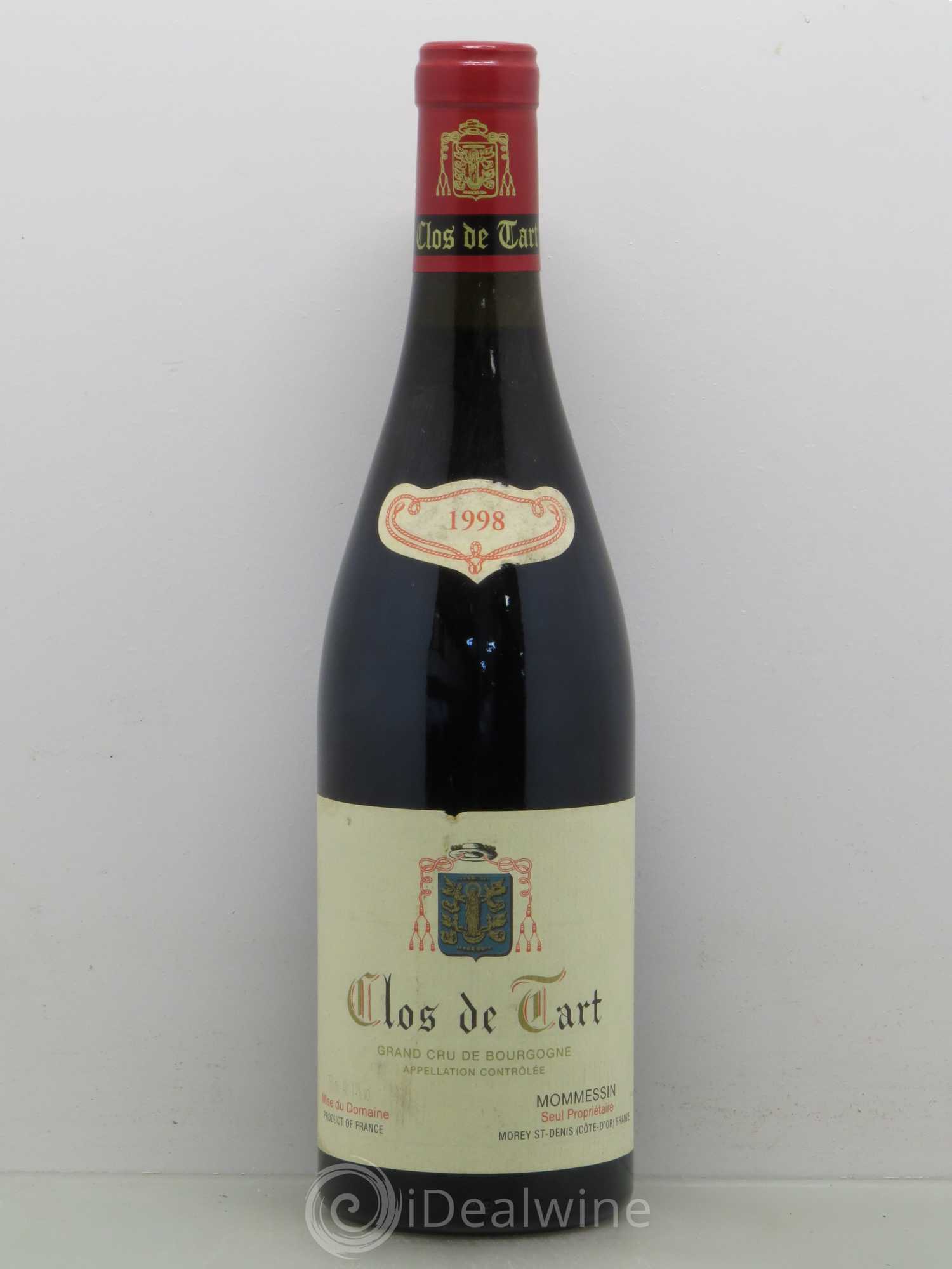 Clos de Tart Grand Cru Clos de Tart 1998 - Lot de 1 bouteille - 0