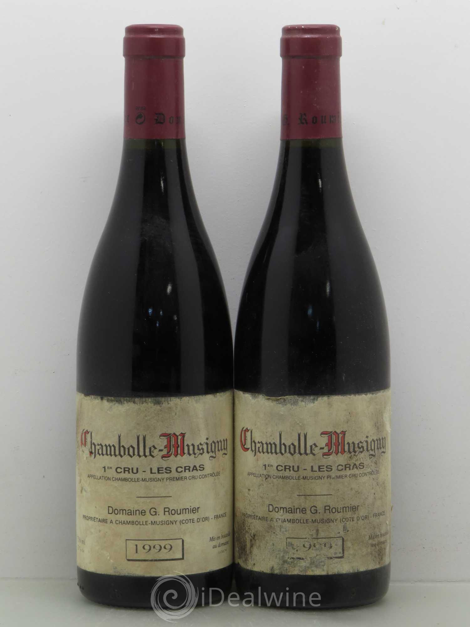 Chambolle-Musigny 1er Cru Les Cras Georges Roumier (Domaine) 1999 - Lot de 2 bouteilles - 0