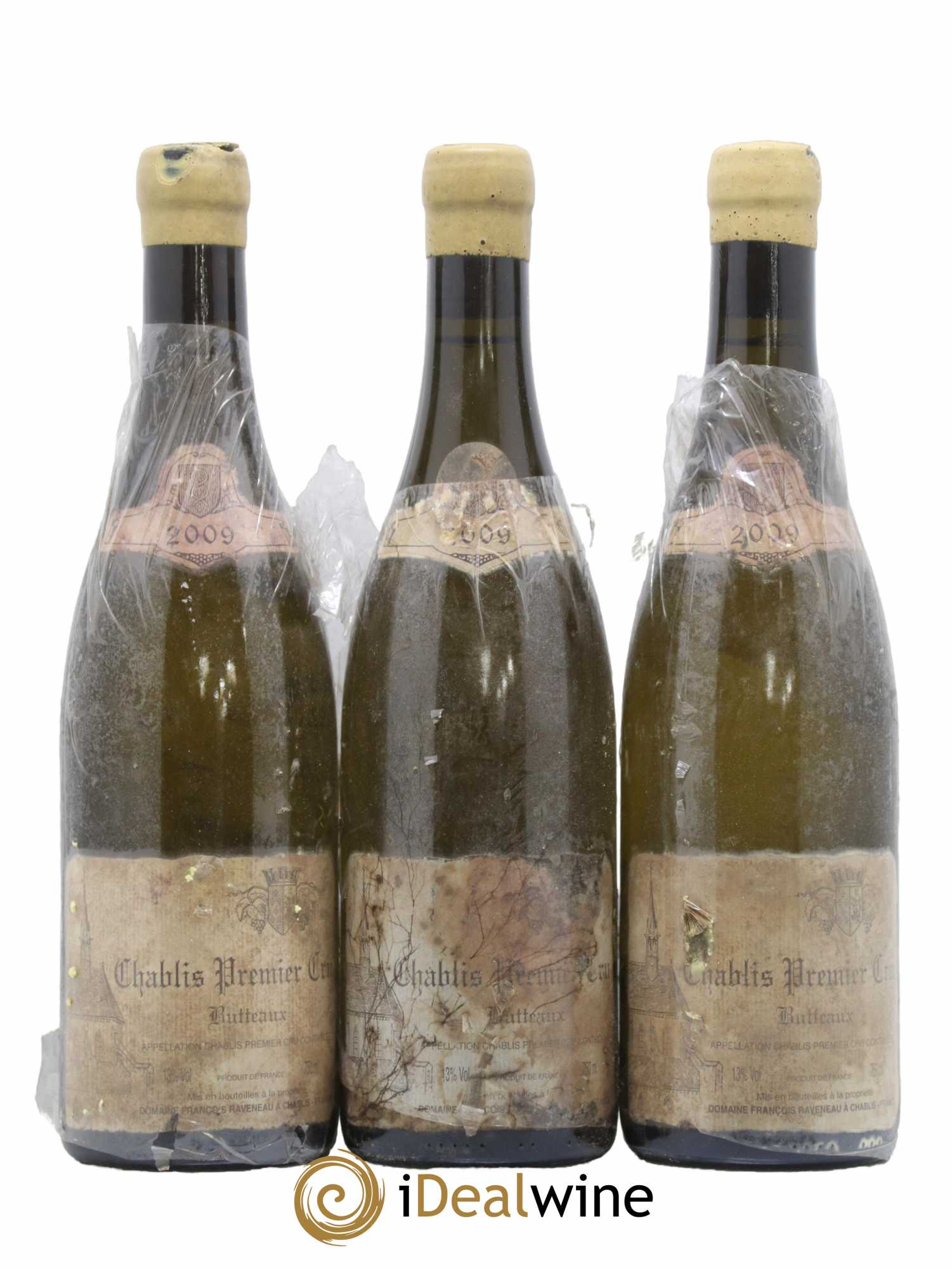 Chablis 1er Cru Butteaux Raveneau (Domaine) 2009 - Lot de 3 bouteilles - 0