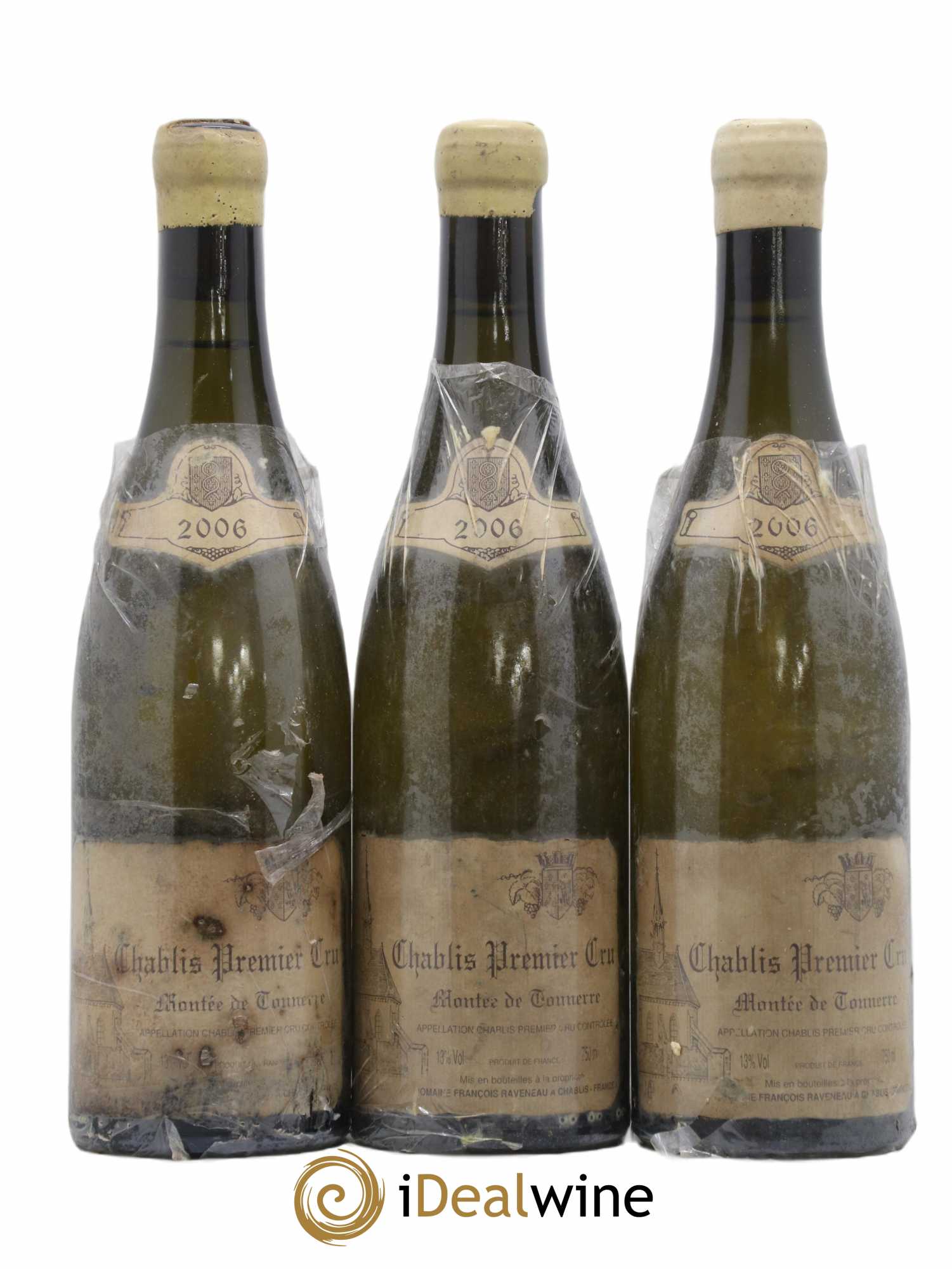 Chablis 1er Cru Montée de Tonnerre Raveneau (Domaine) 2006 - Lot de 3 bouteilles - 0