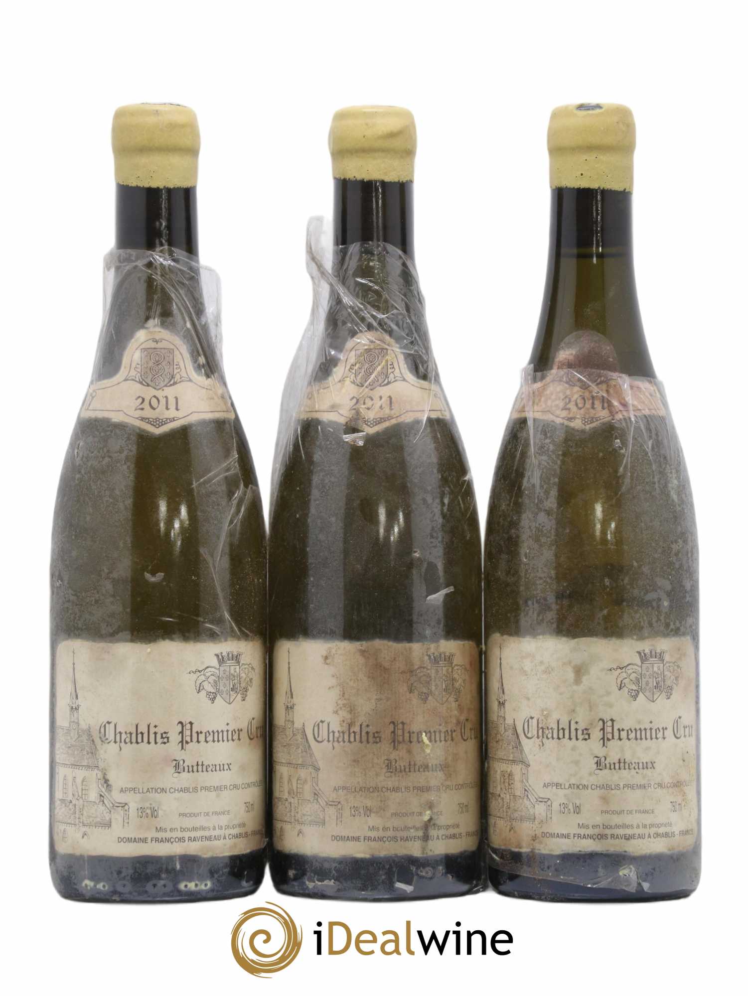 Chablis 1er Cru Butteaux Raveneau (Domaine) 2011 - Lot de 3 bouteilles - 0