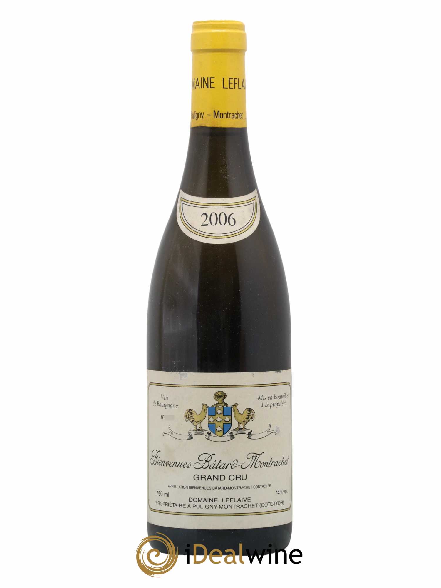 Bienvenues-Bâtard-Montrachet Grand Cru Leflaive (Domaine) 2006 - Lot de 1 bouteille - 0