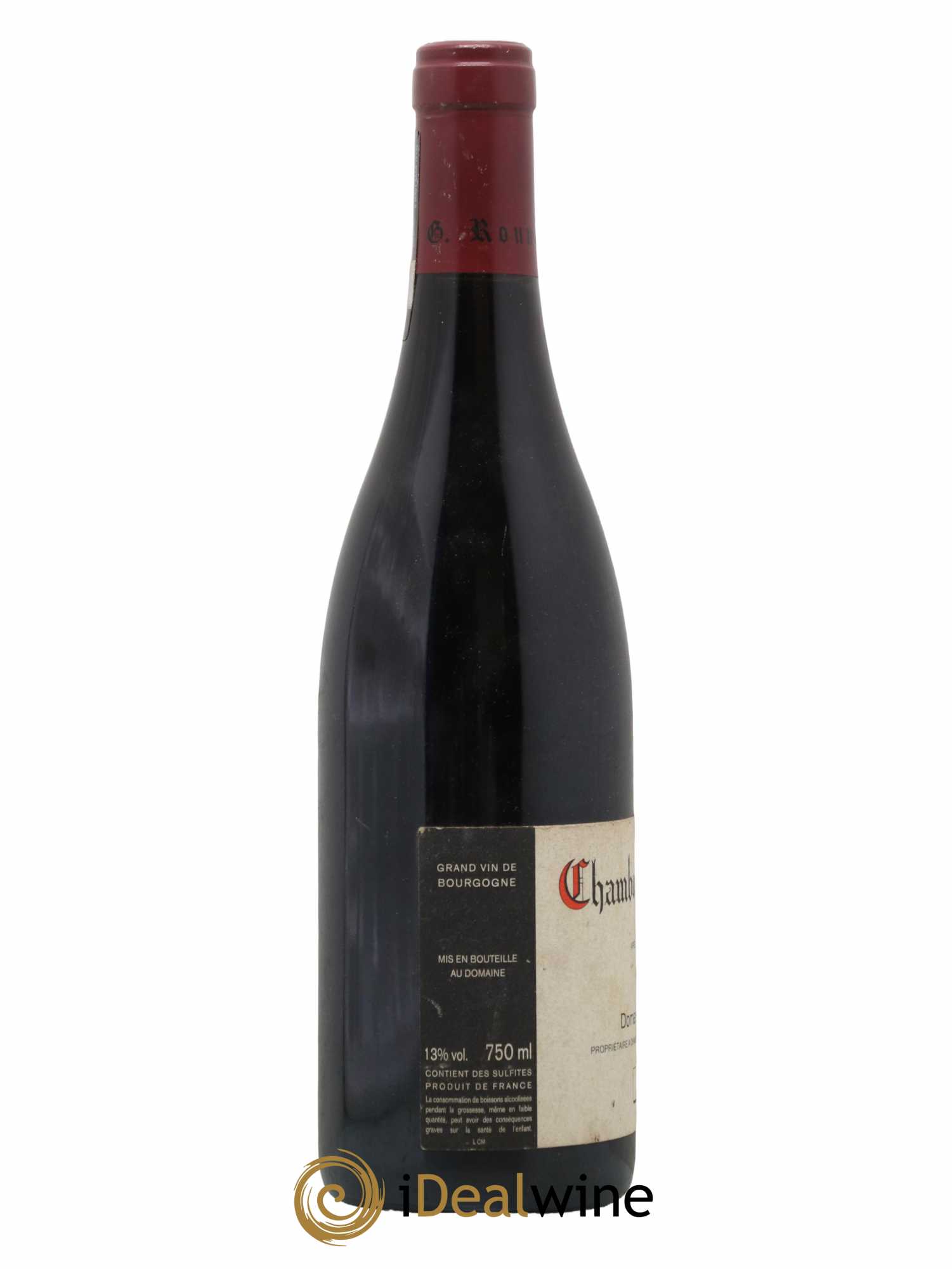 Chambolle-Musigny Georges Roumier (Domaine) 2010 - Lot de 1 bouteille - 1