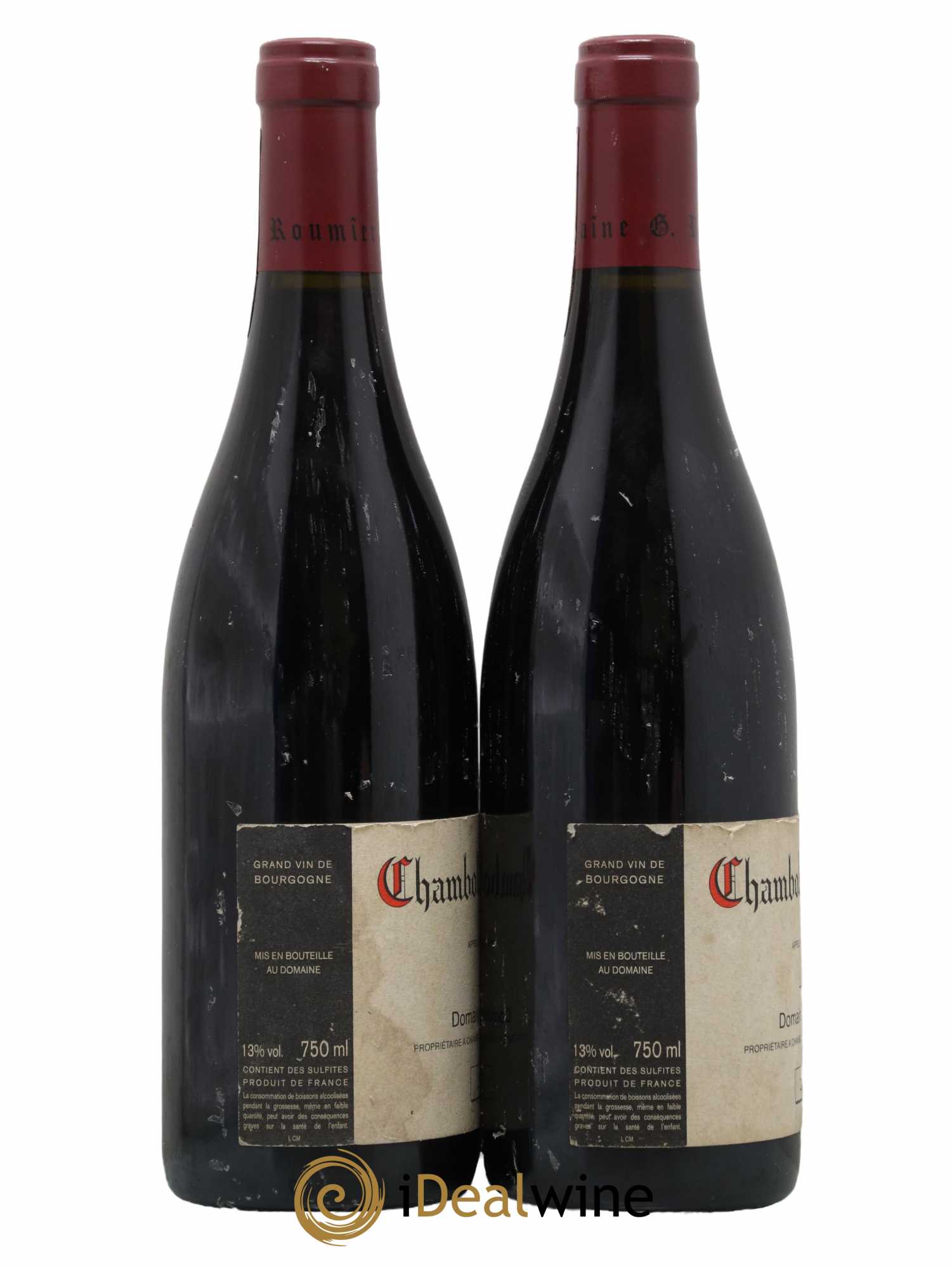 Chambolle-Musigny Georges Roumier (Domaine) 2010 - Posten von 2 Flaschen - 1