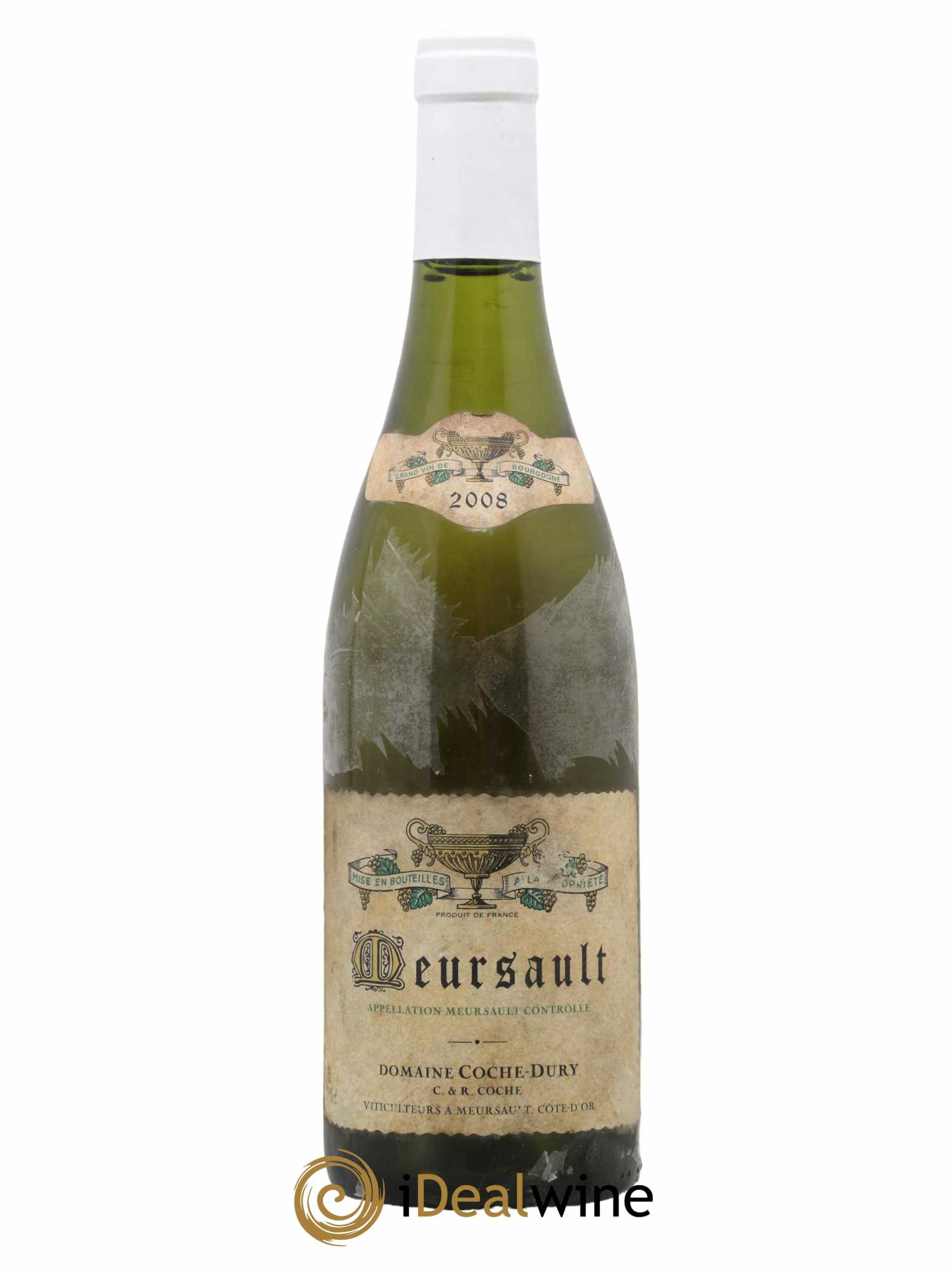 Meursault Coche Dury (Domaine) 2008 - Lot de 1 bouteille - 0