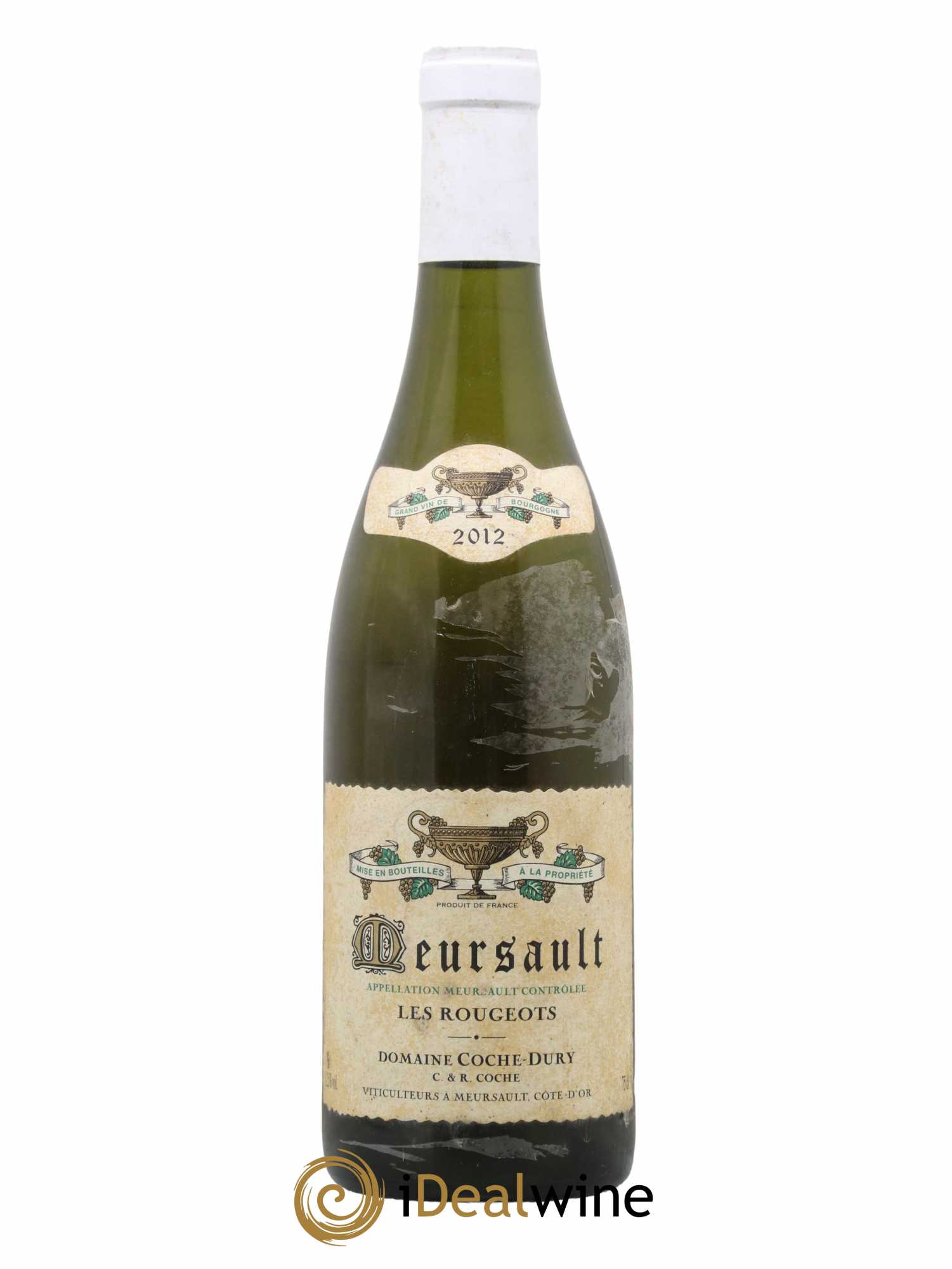 Meursault Les Rougeots Coche Dury (Domaine) 2012 - Lot de 1 bouteille - 0