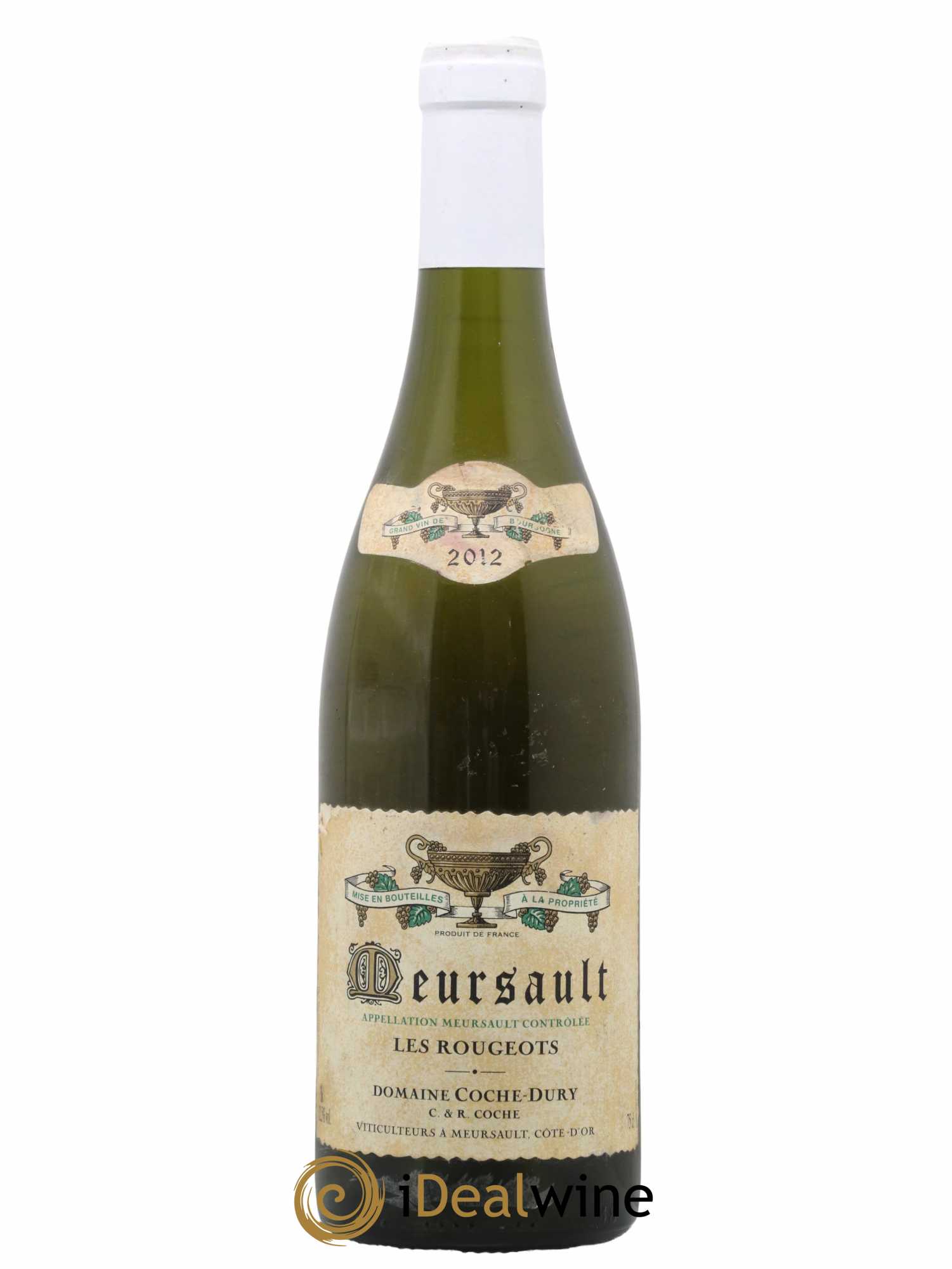 Meursault Les Rougeots Coche Dury (Domaine) 2012 - Lot de 1 bouteille - 0
