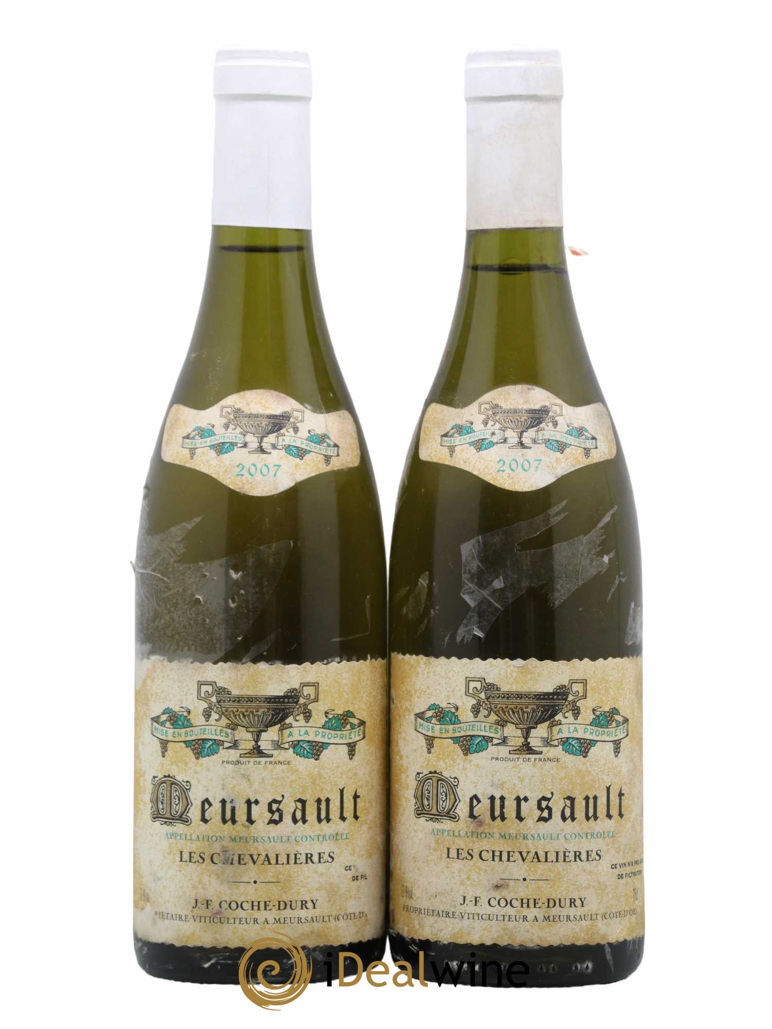 Meursault Les Chevalières Coche Dury (Domaine) 2007 - Lot de 2 bouteilles - 0