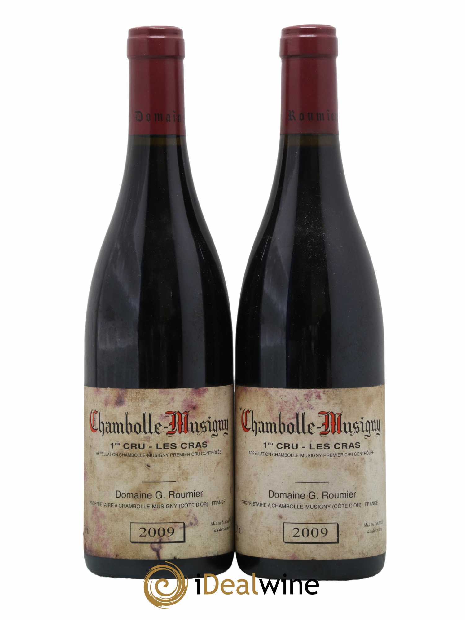 Chambolle-Musigny 1er Cru Les Cras Georges Roumier (Domaine) 2009 - Lot of 2 bottles - 0