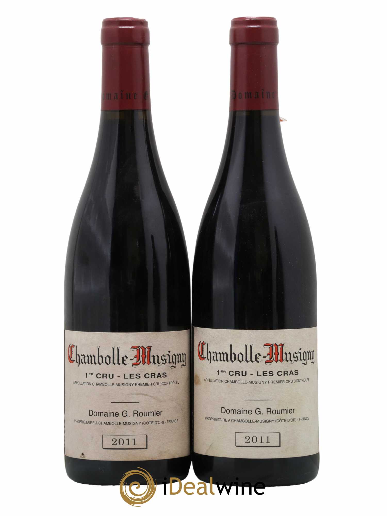 Chambolle-Musigny 1er Cru Les Cras Georges Roumier (Domaine) 2011 - Lot de 2 bouteilles - 0