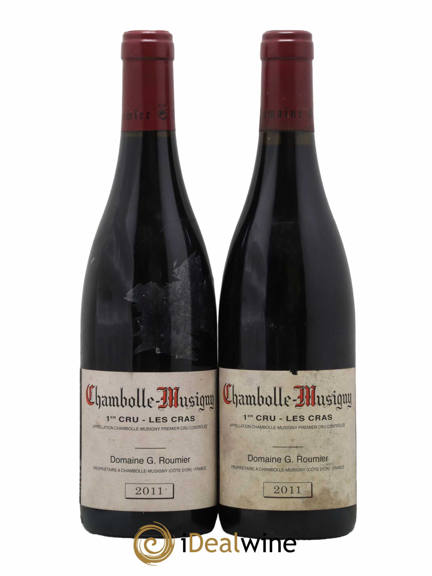 Chambolle-Musigny 1er Cru Les Cras Georges Roumier (Domaine) 2011 - Lot de 2 bouteilles - 0