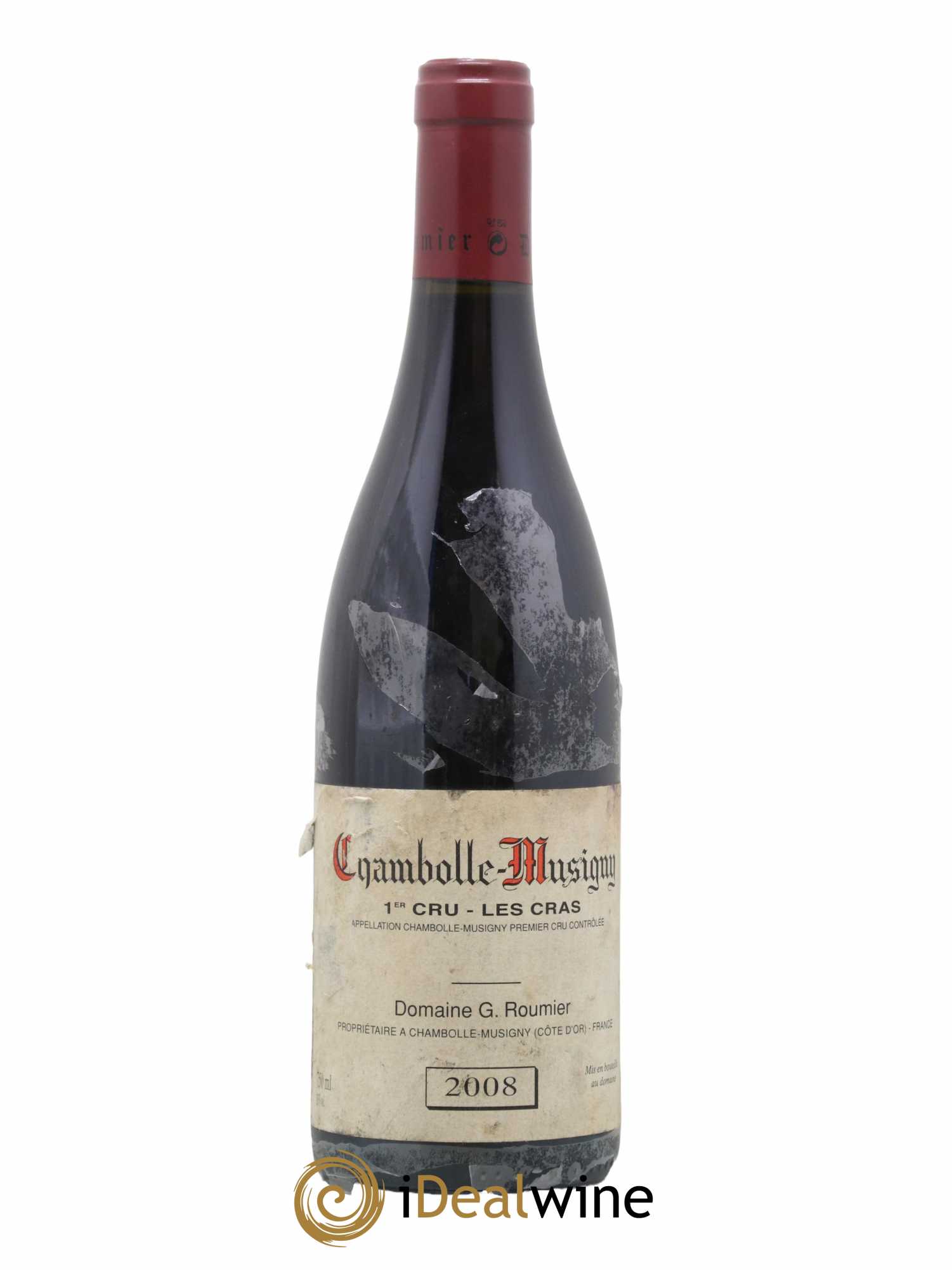 Chambolle-Musigny 1er Cru Les Cras Georges Roumier (Domaine) 2008 - Lot de 1 bouteille - 0