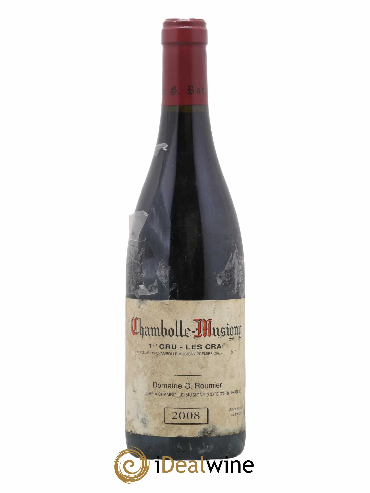 Chambolle-Musigny 1er Cru Les Cras Georges Roumier (Domaine) 2008 - Lot de 1 bouteille - 0