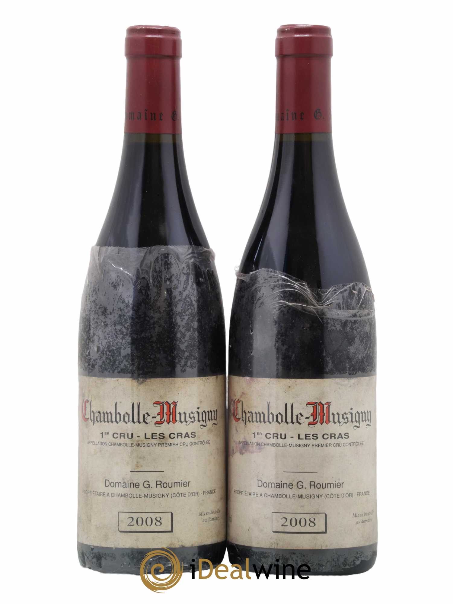 Chambolle-Musigny 1er Cru Les Cras Georges Roumier (Domaine) 2008 - Lot de 2 bouteilles - 0