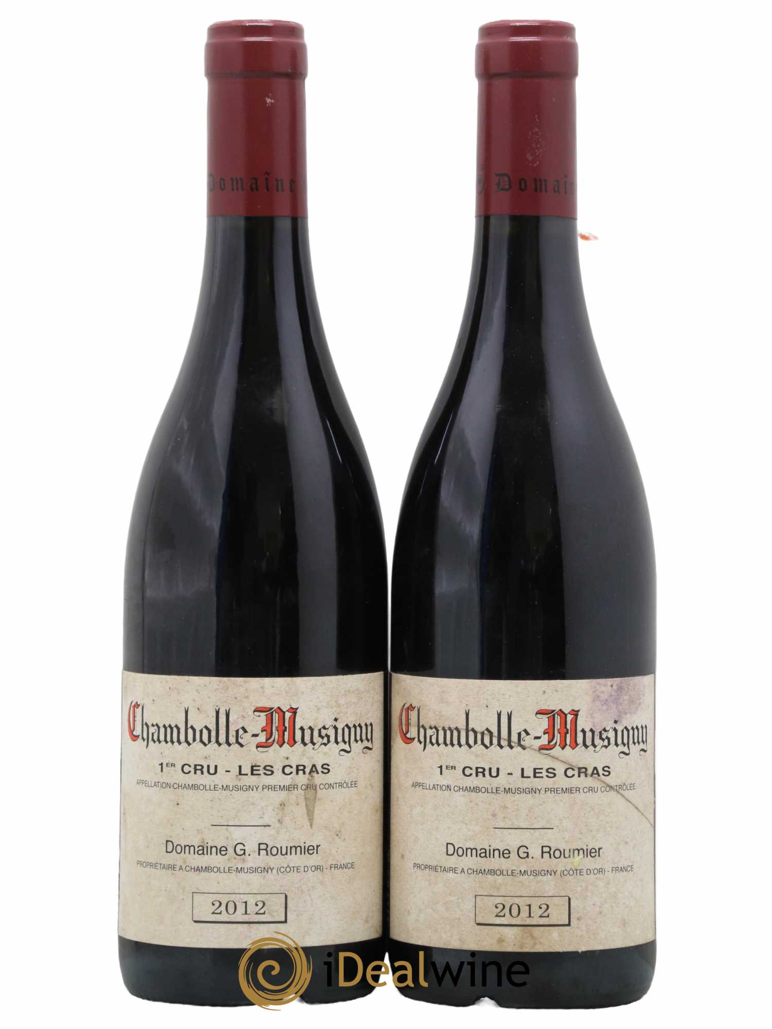 Chambolle-Musigny 1er Cru Les Cras Georges Roumier (Domaine) 2012 - Lot de 2 bouteilles - 0
