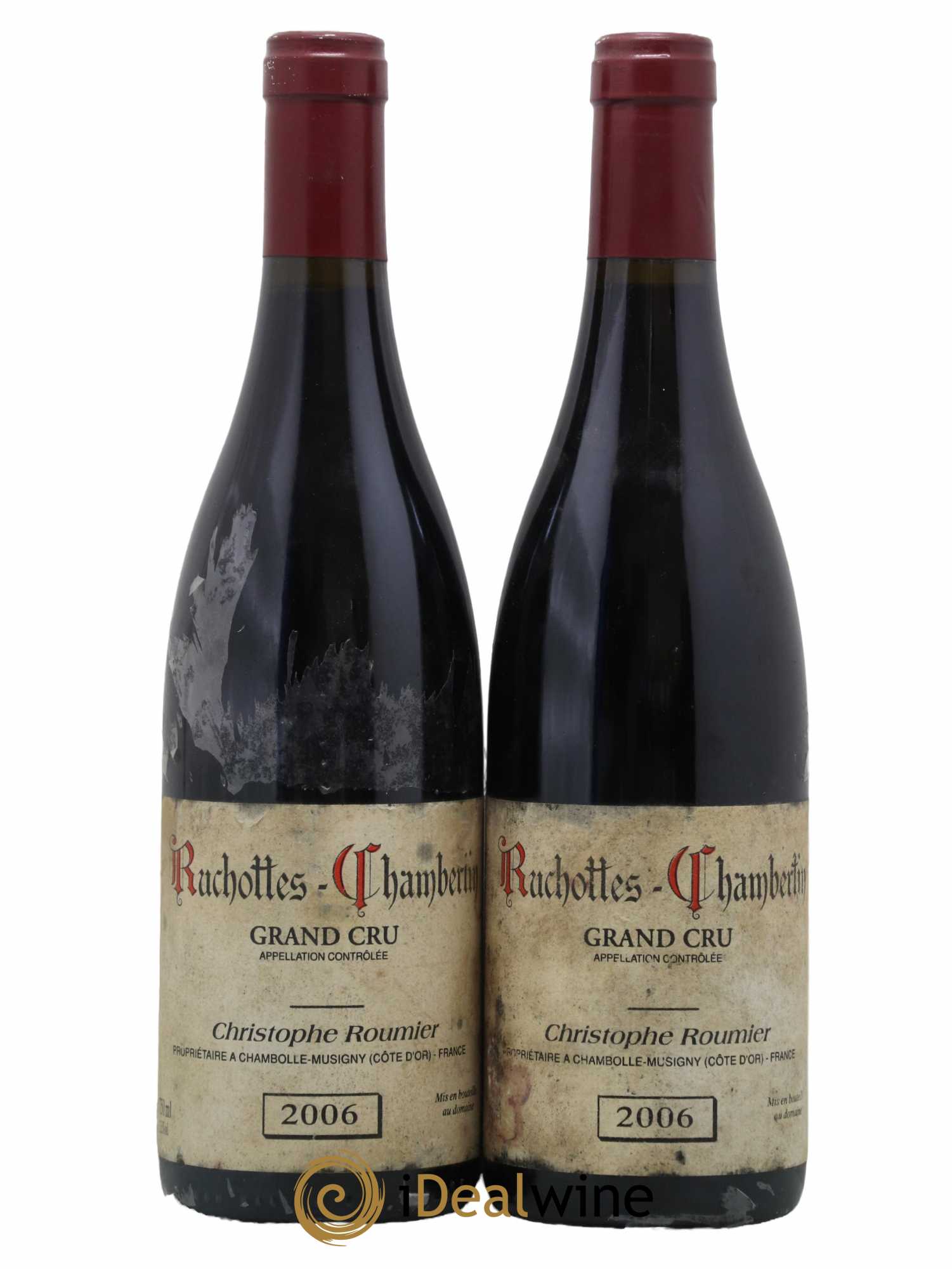 Ruchottes-Chambertin Grand Cru Christophe Roumier 2006 - Lot de 2 bouteilles - 0