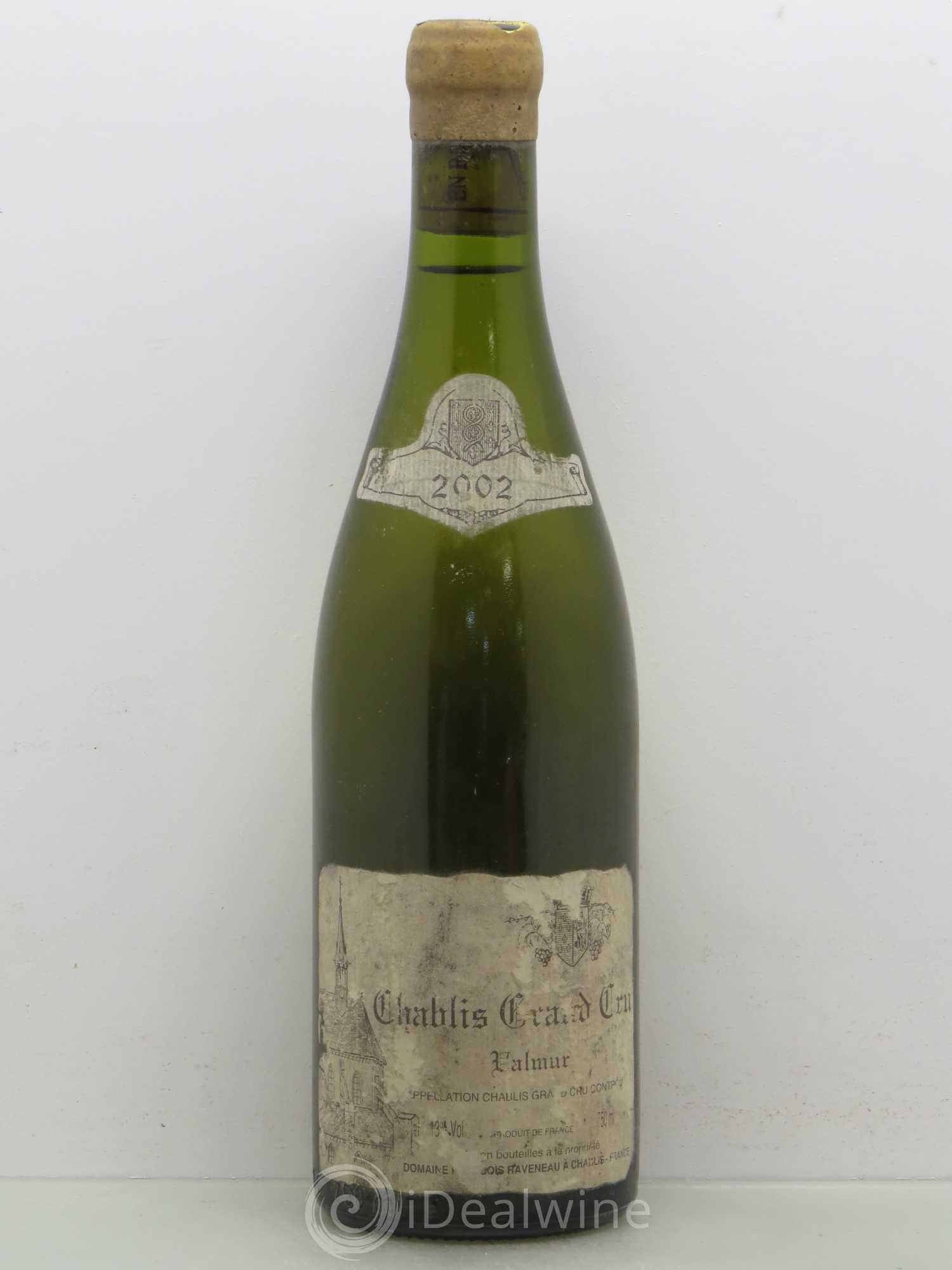Chablis Grand Cru Valmur Raveneau (Domaine) 2002 - Lot de 1 bouteille - 0
