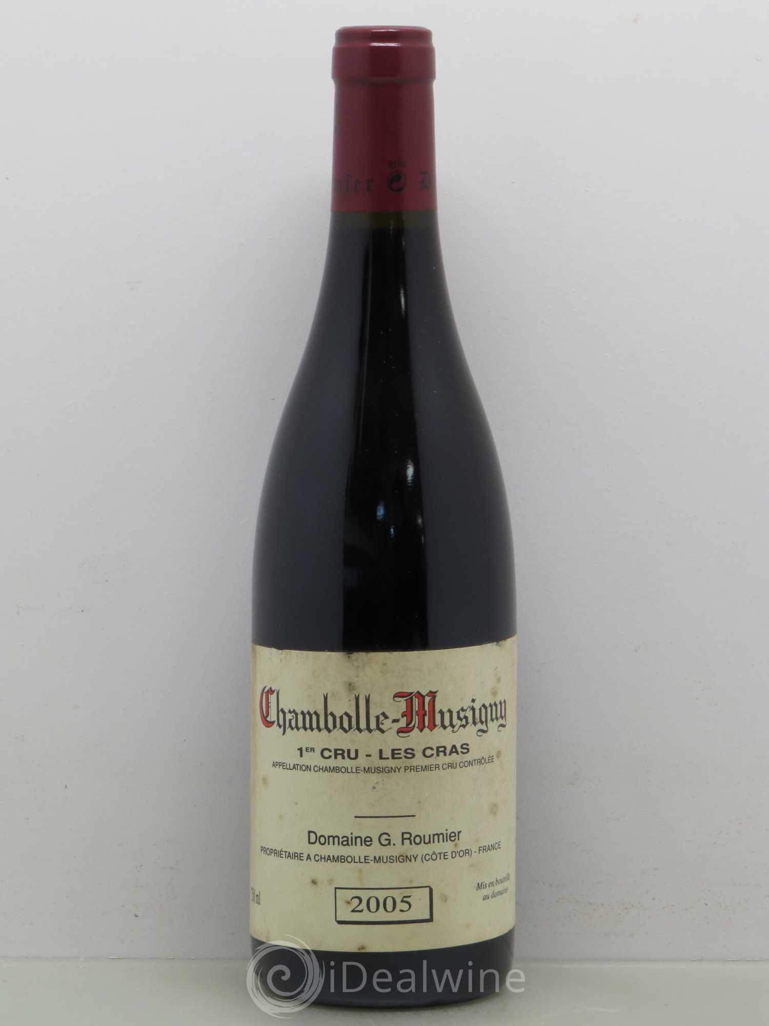 Chambolle-Musigny 1er Cru Les Cras Georges Roumier (Domaine) 2005 - Lot de 1 bouteille - 0