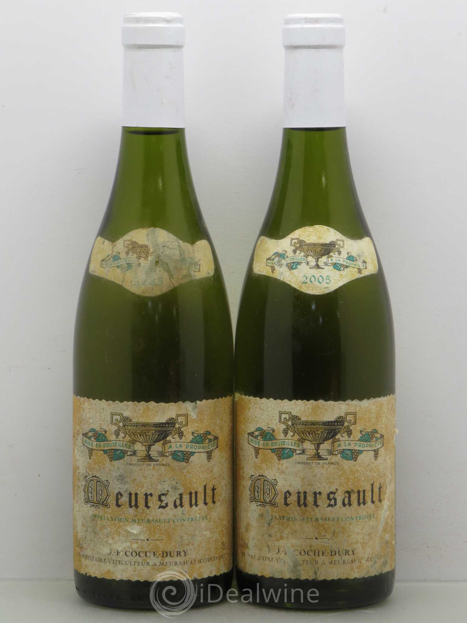 Meursault Coche Dury (Domaine) 2005 - Lot de 2 bouteilles - 0