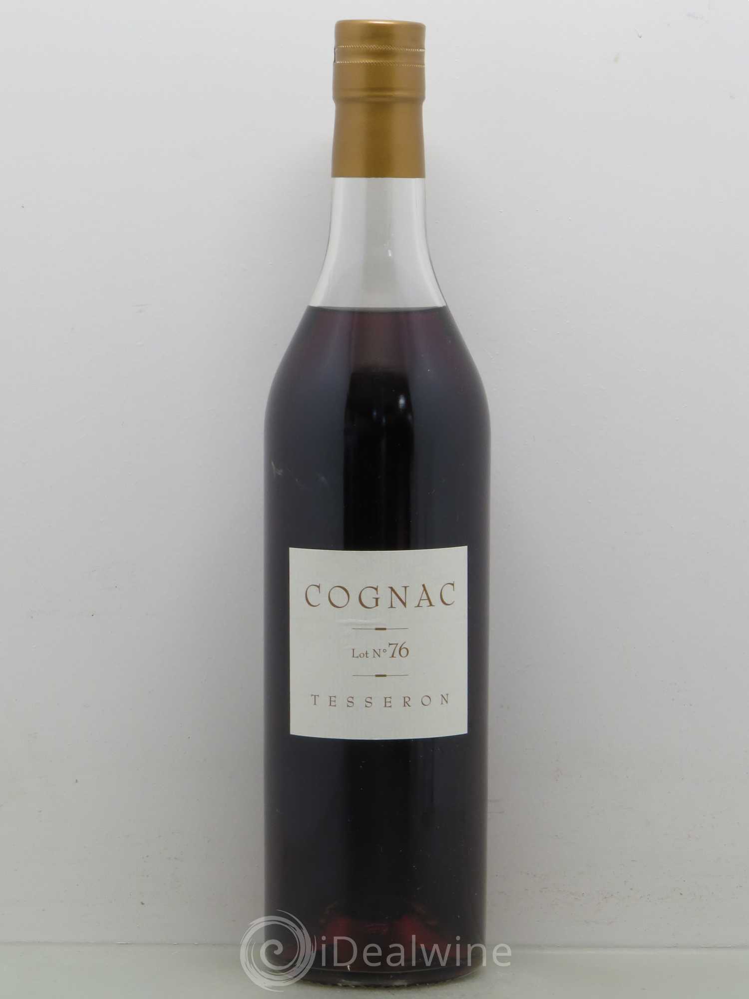 Cognac Grande Champagne Tesseron Lot N°76 - Posten von 1 Flasche - 0