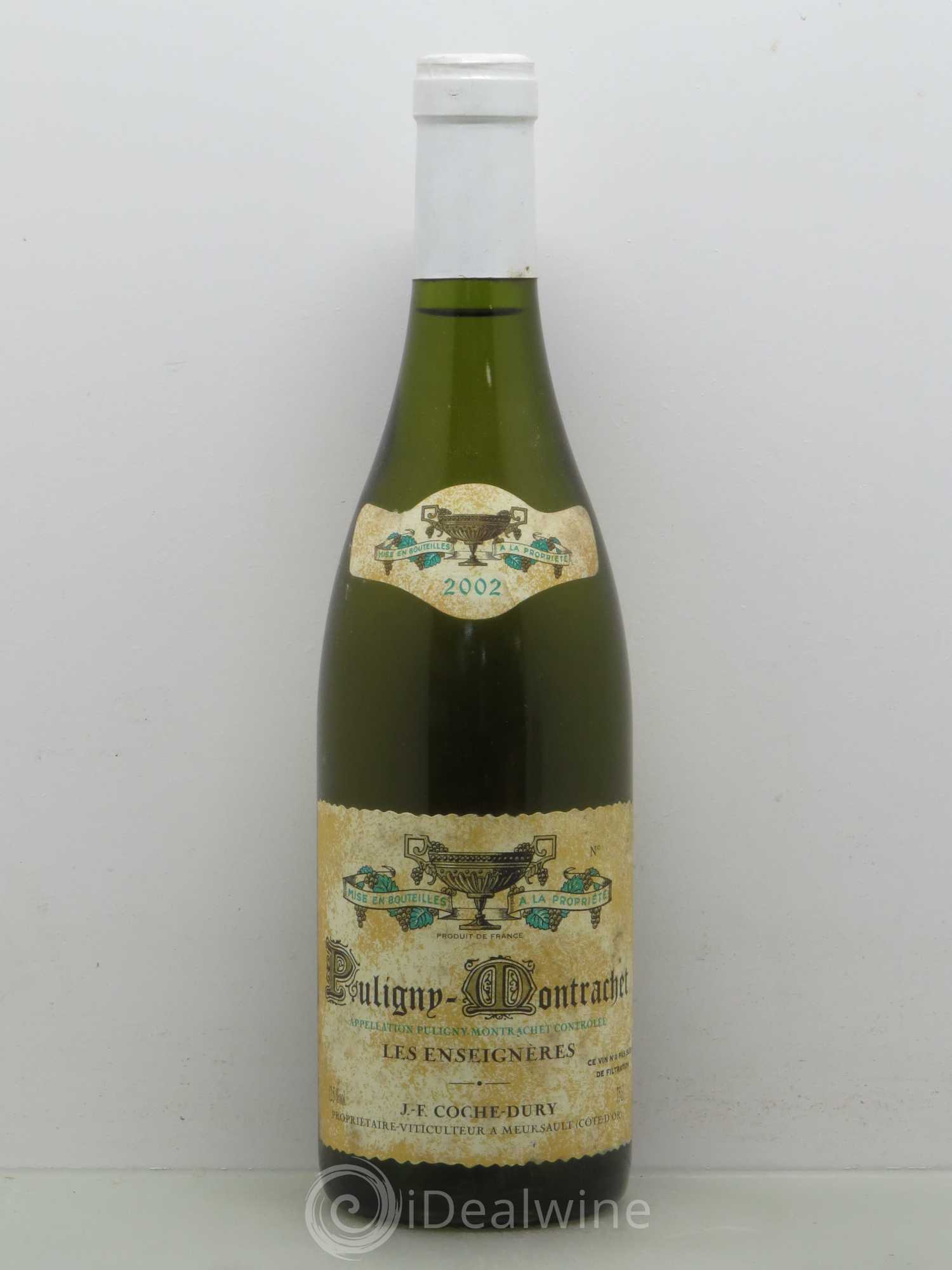 Puligny-Montrachet Les Enseignères Coche Dury (Domaine) 2002 - Lot de 1 bouteille - 0