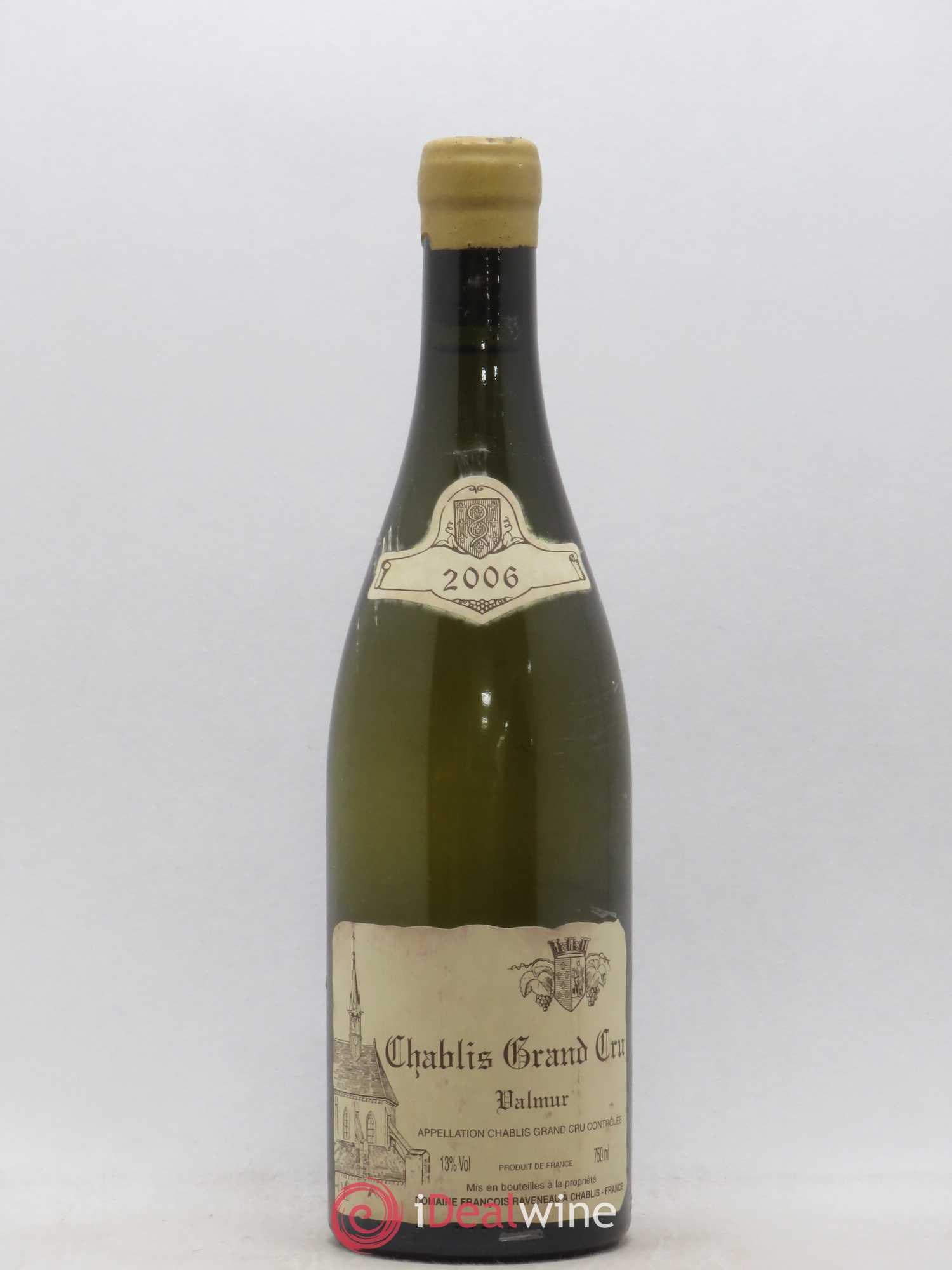 Chablis Grand Cru Valmur Raveneau (Domaine) 2006 - Lot de 1 bouteille - 0