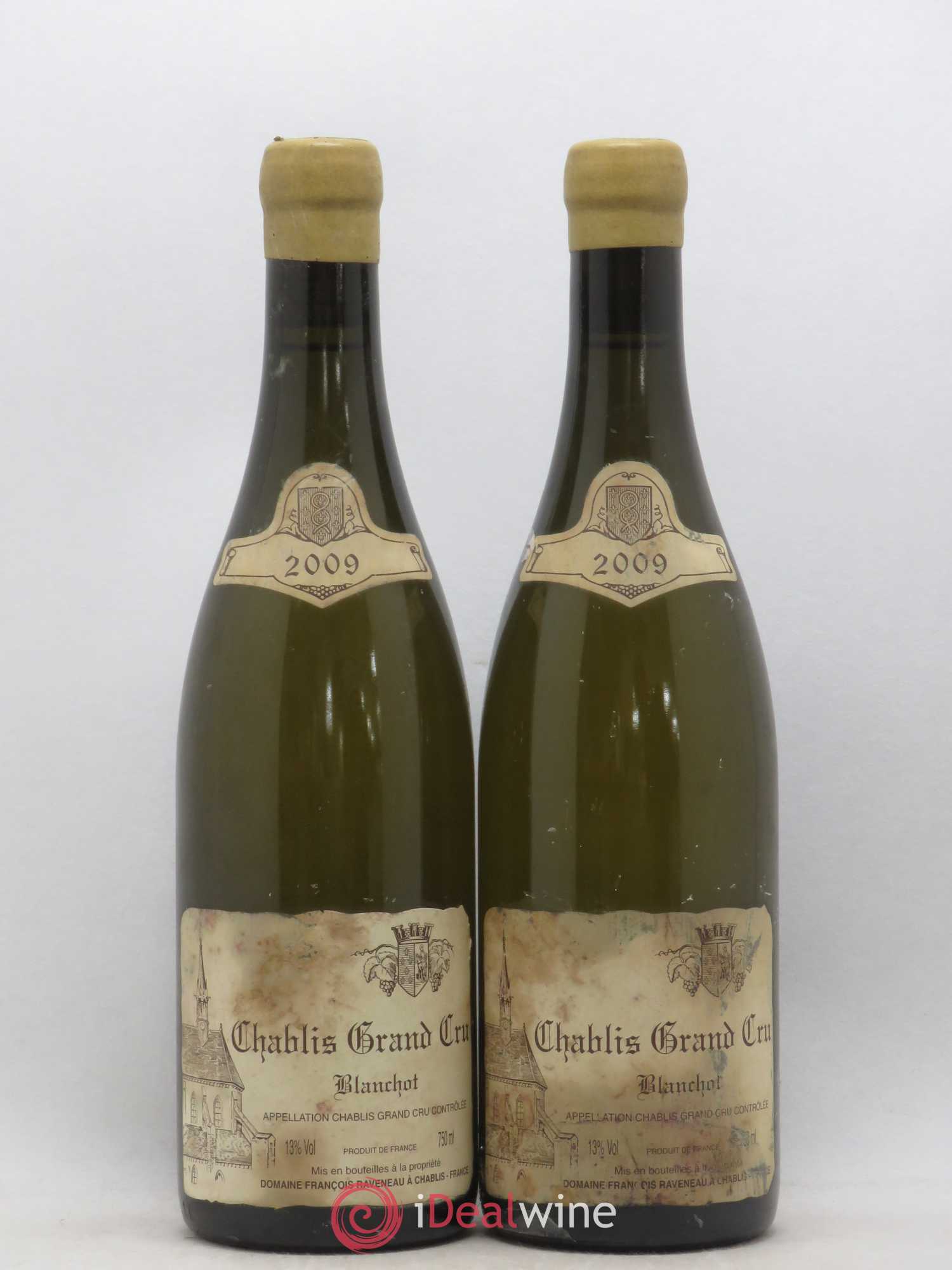 Chablis Grand Cru Blanchot Raveneau (Domaine) 2009 - Lot de 2 bouteilles - 0