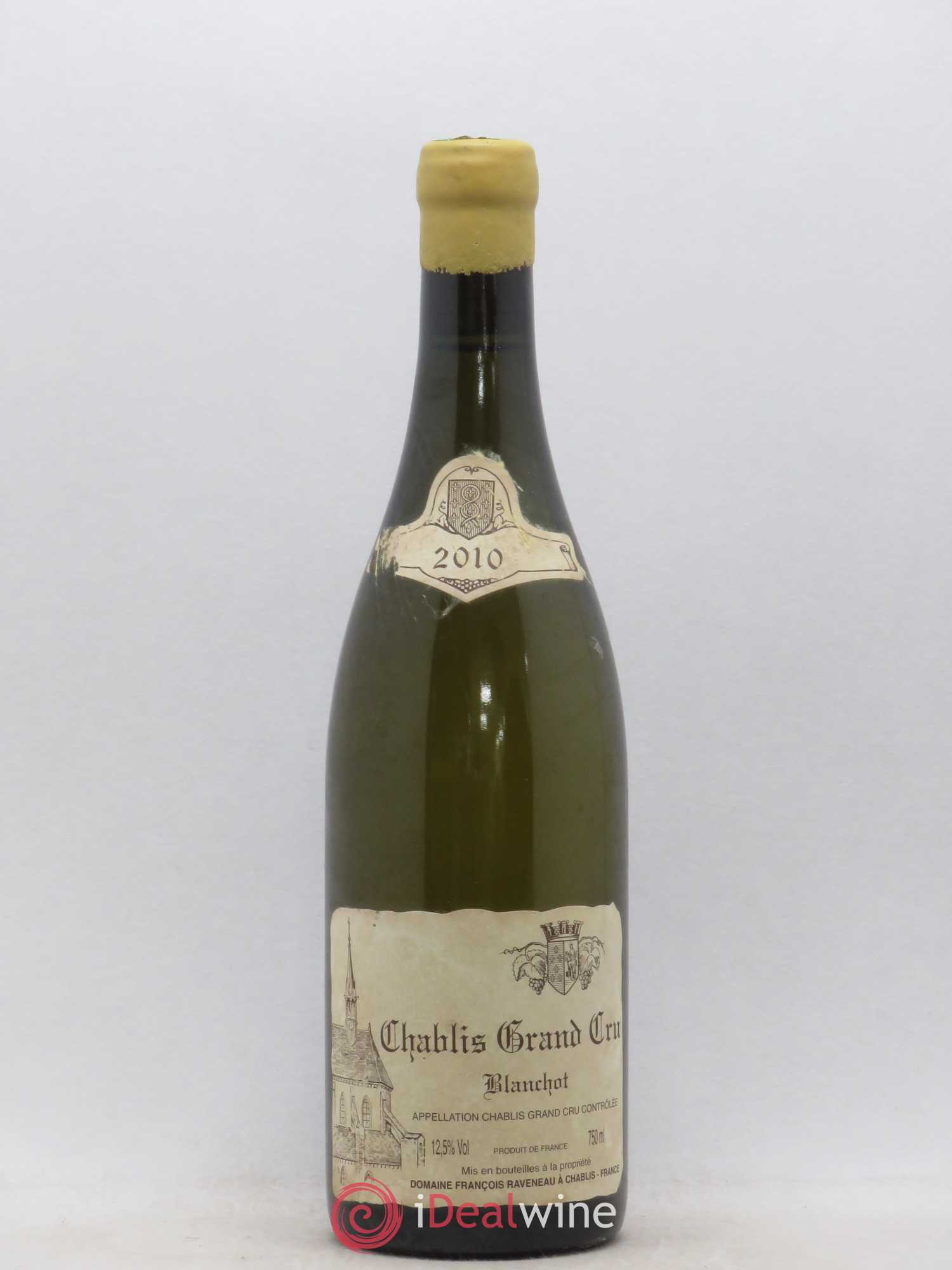 Chablis Grand Cru Blanchot Raveneau (Domaine) 2010 - Lot de 1 bouteille - 0