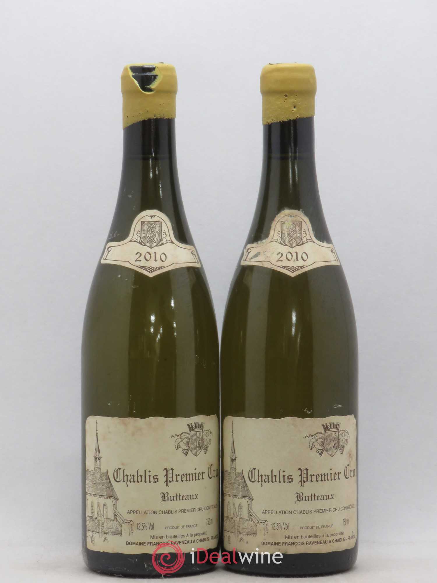 Chablis 1er Cru Butteaux Raveneau (Domaine) 2010 - Lot de 2 bouteilles - 0
