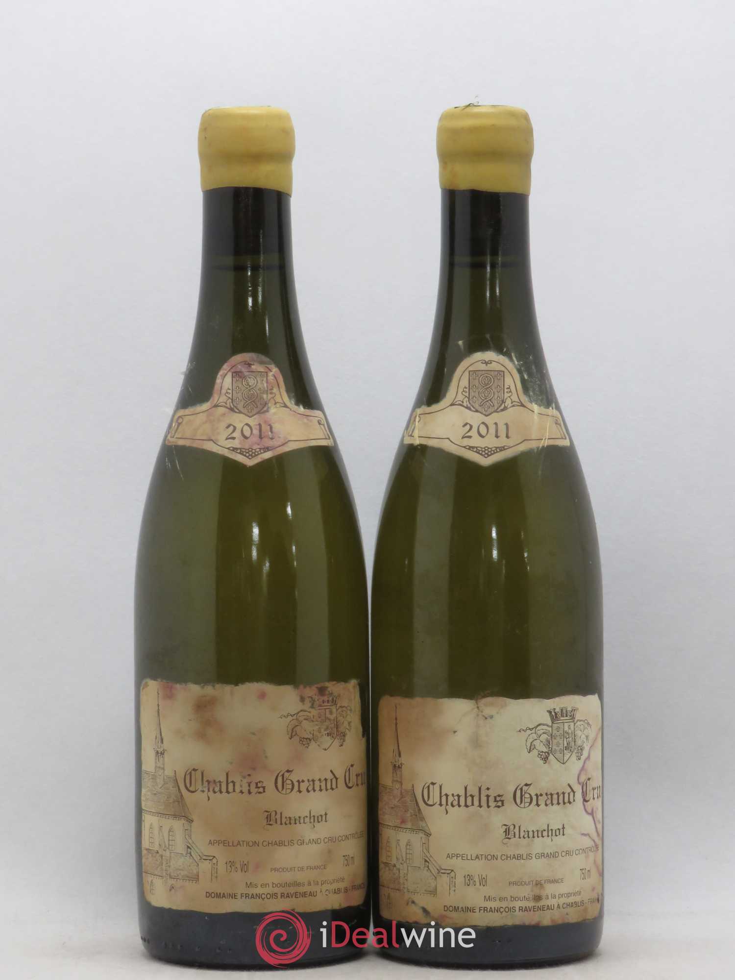 Chablis Grand Cru Blanchot Raveneau (Domaine) 2011 - Lot de 2 bouteilles - 0
