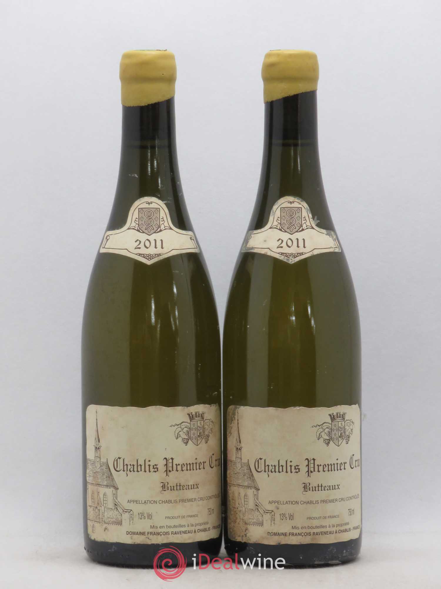 Chablis 1er Cru Butteaux Raveneau (Domaine) 2011 - Lot de 2 bouteilles - 0