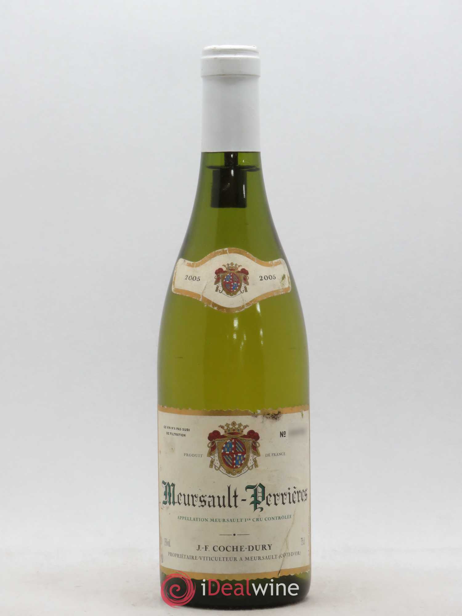 Meursault 1er Cru Perrières Coche Dury (Domaine) 2005 - Lot de 1 bouteille - 0