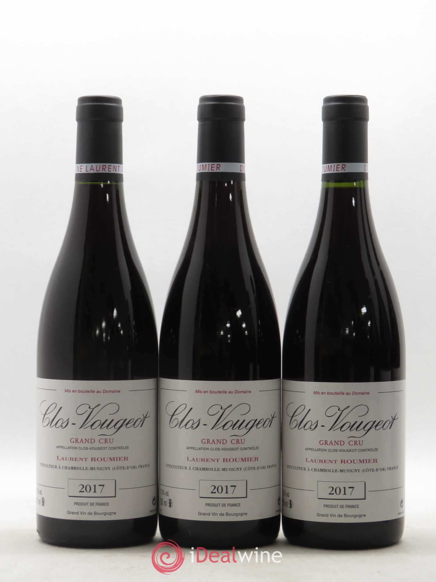 Clos de Vougeot Grand Cru Laurent Roumier 2017 - Lot de 6 bouteilles - 2