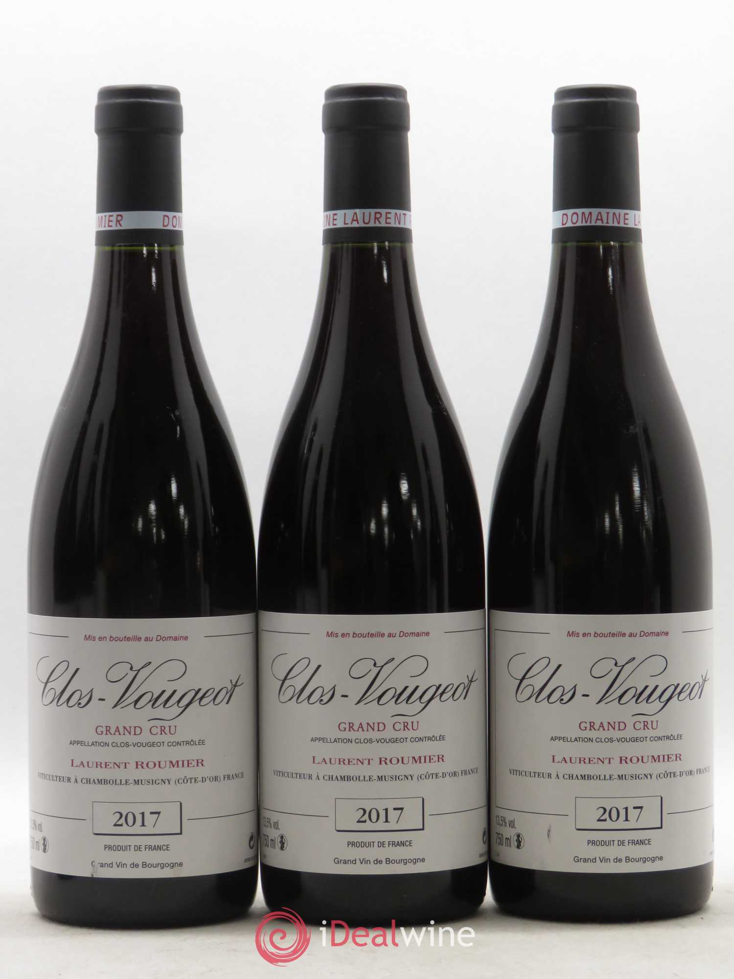 Clos de Vougeot Grand Cru Laurent Roumier 2017 - Lot de 6 bouteilles - 2