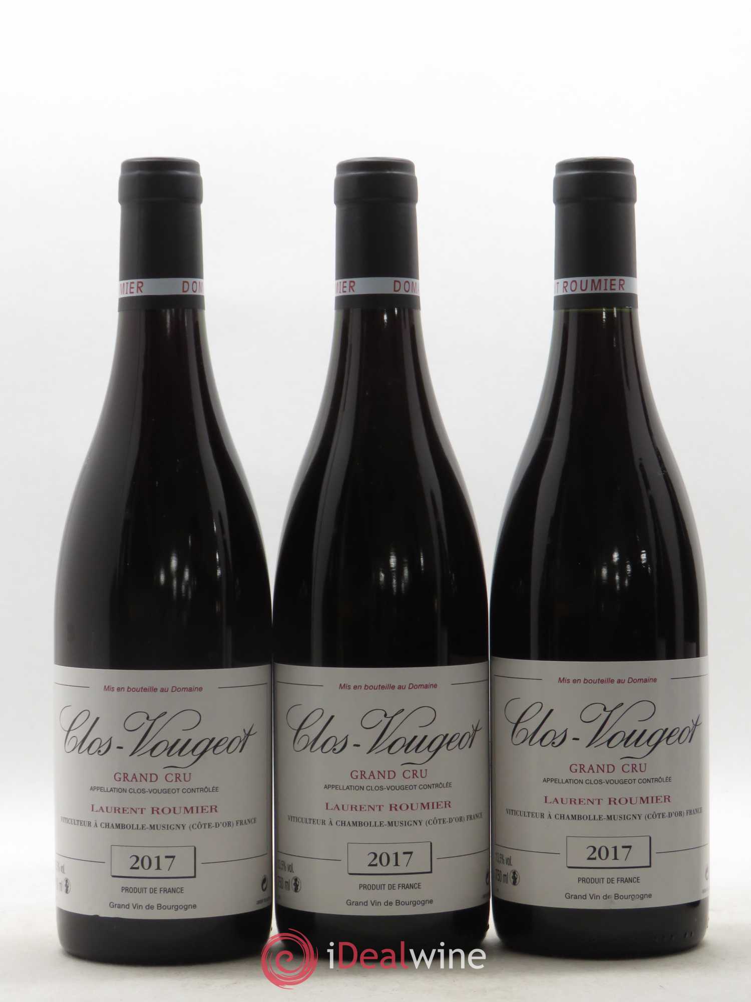 Clos de Vougeot Grand Cru Laurent Roumier 2017 - Lot de 6 bouteilles - 2