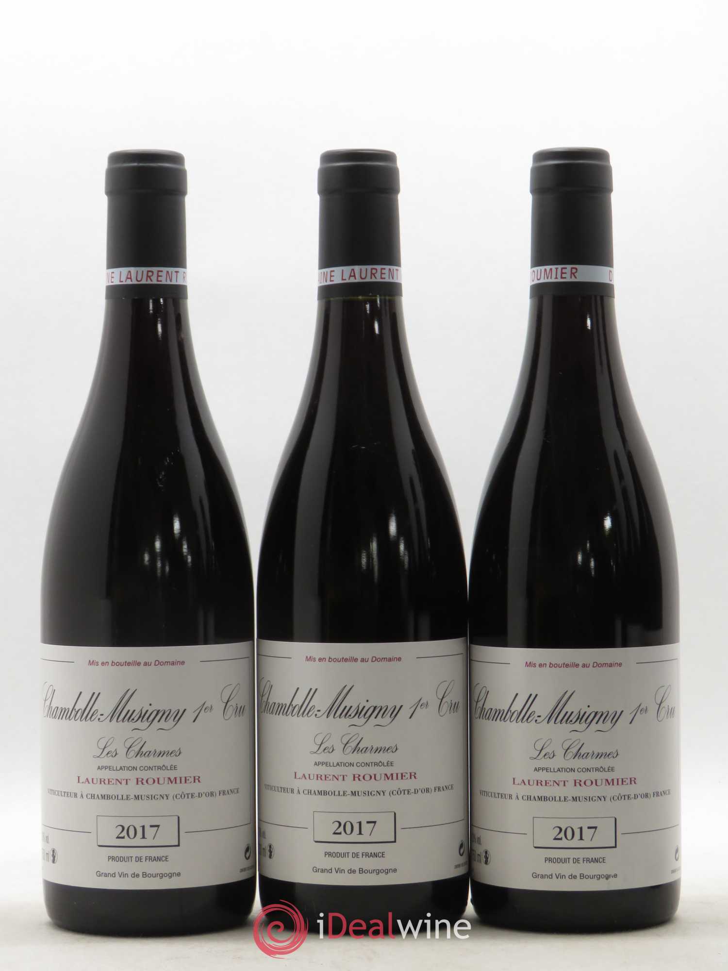 Chambolle-Musigny 1er Cru Les Charmes Laurent Roumier 2017 - Lot de 6 bouteilles - 1