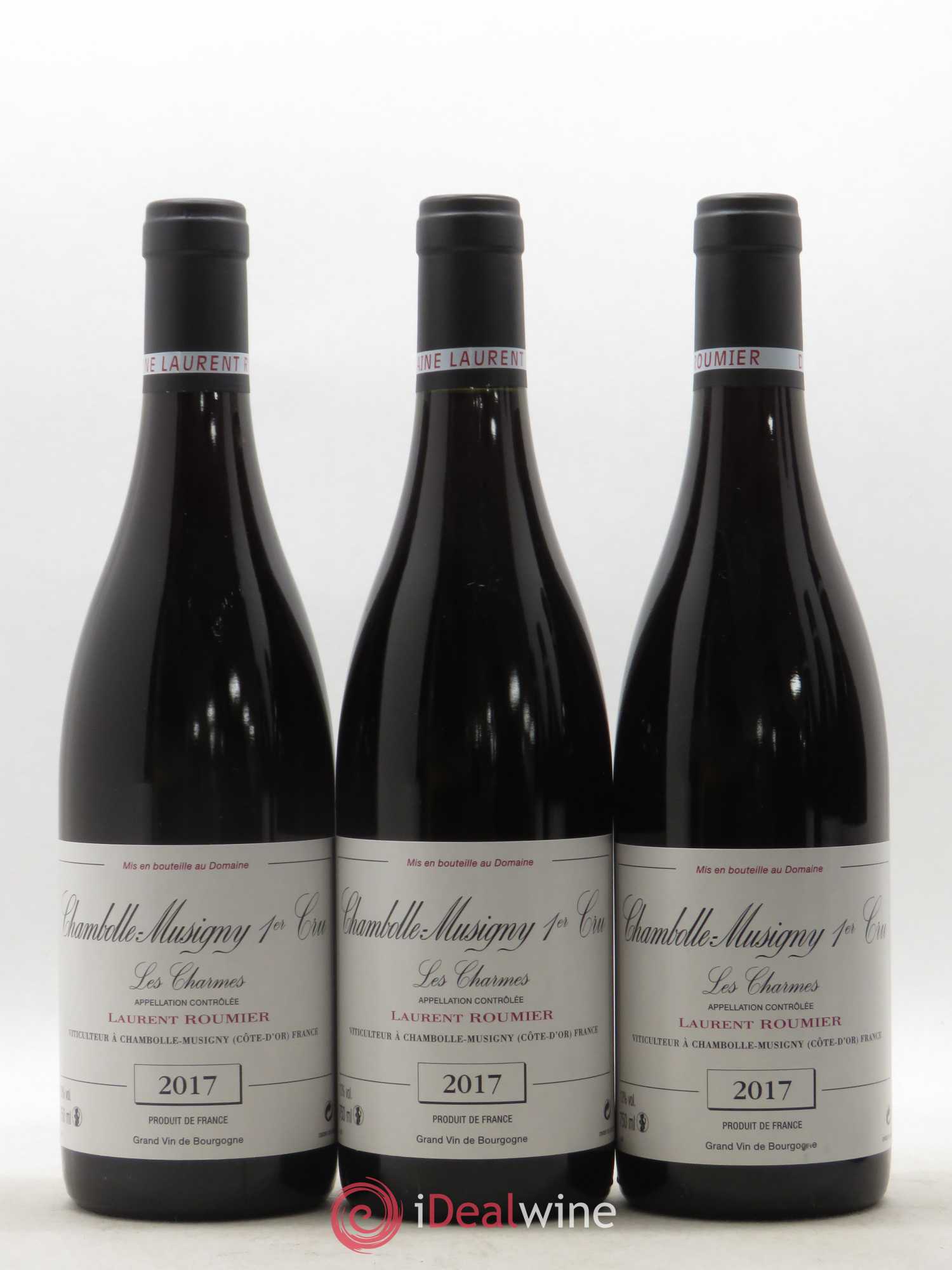 Chambolle-Musigny 1er Cru Les Charmes Laurent Roumier 2017 - Lot de 6 bouteilles - 2