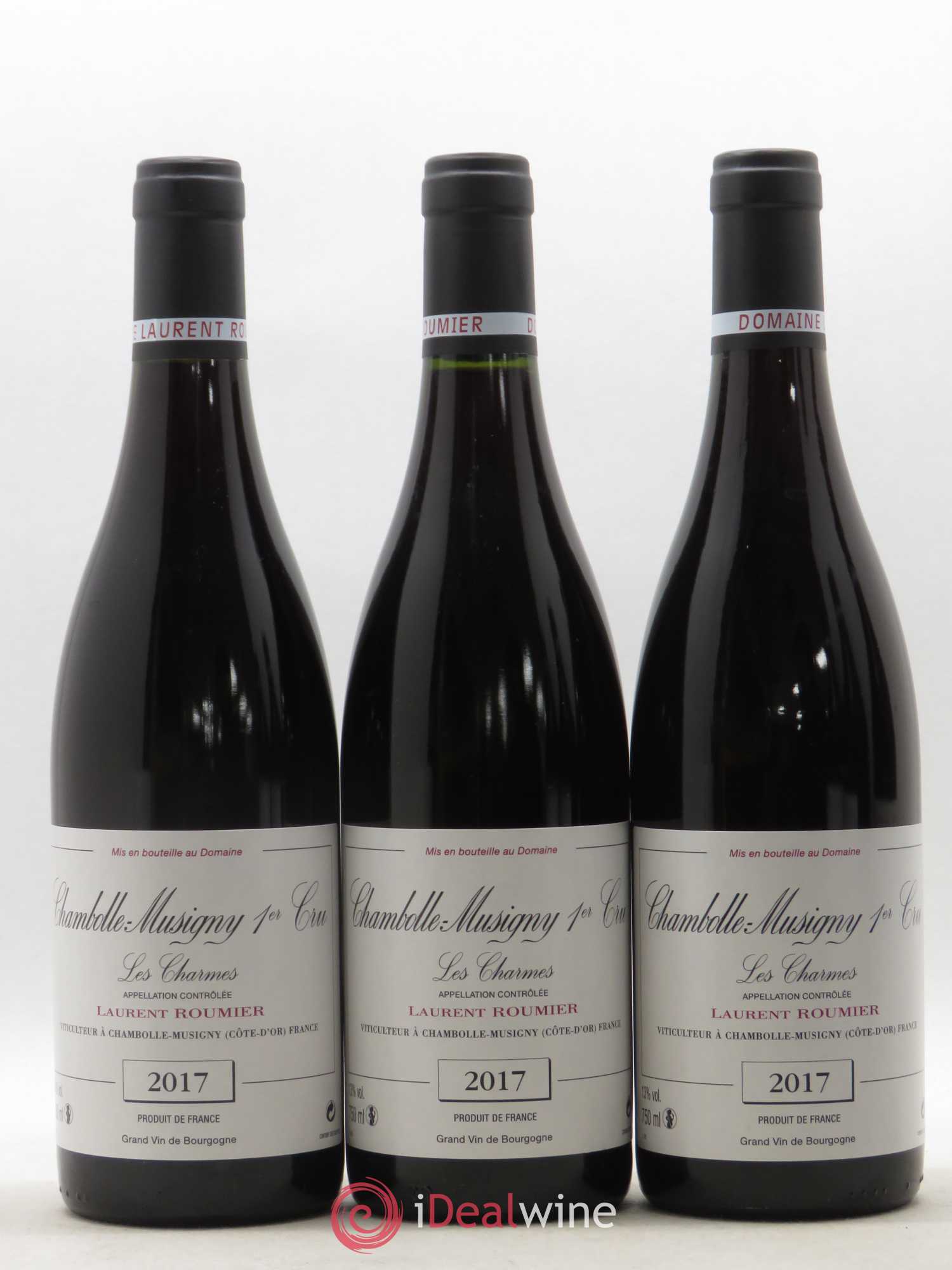 Chambolle-Musigny 1er Cru Les Charmes Laurent Roumier 2017 - Lot de 6 bouteilles - 1