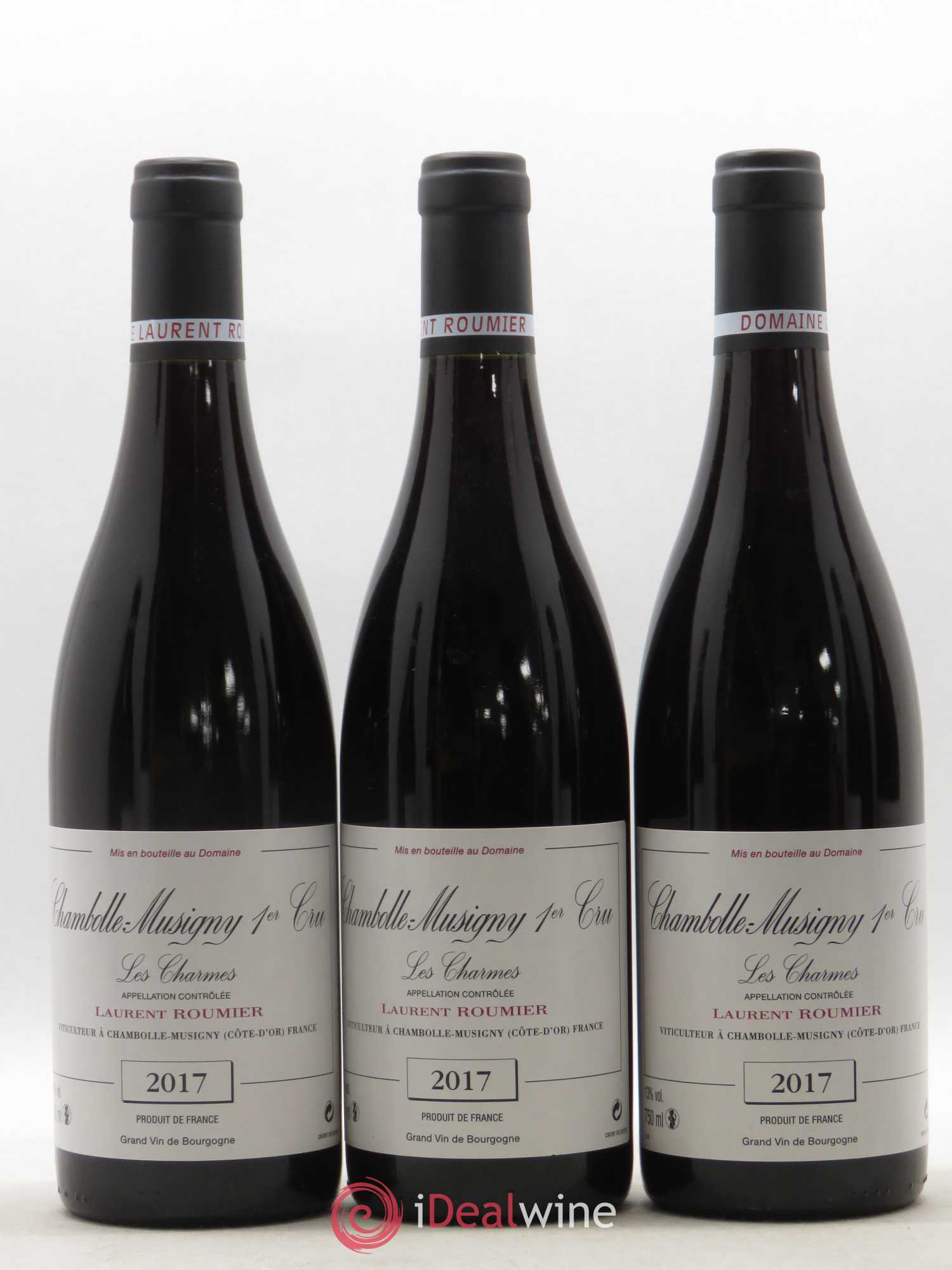 Chambolle-Musigny 1er Cru Les Charmes Laurent Roumier 2017 - Lot de 6 bouteilles - 2