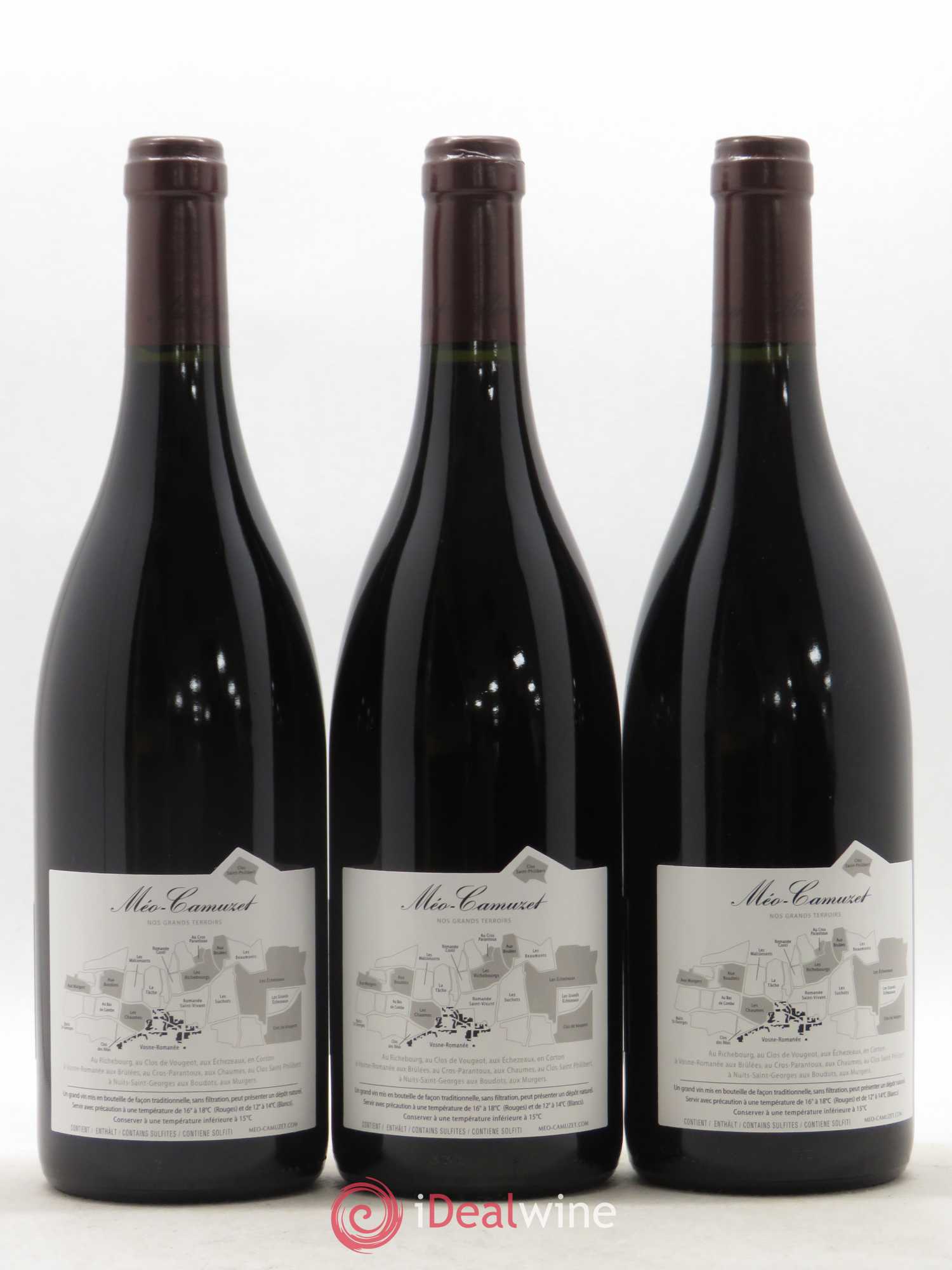 Echezeaux Grand Cru Les Rouges du Bas Méo-Camuzet (Domaine) 2017 - Lot de 3 bouteilles - 1
