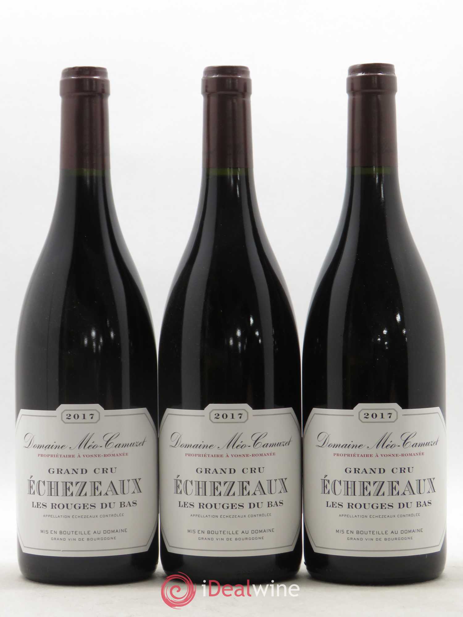 Echezeaux Grand Cru Les Rouges du Bas Méo-Camuzet (Domaine) 2017 - Lot de 3 bouteilles - 0