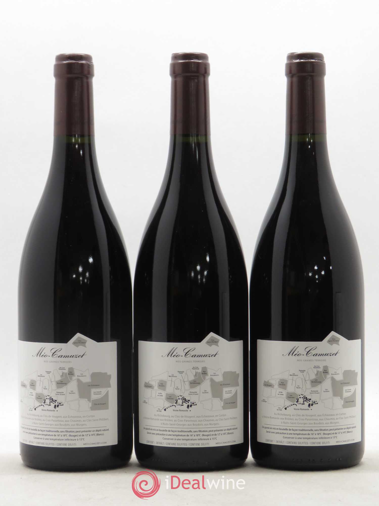 Corton Grand Cru Les Perrières Méo-Camuzet (Domaine) 2017 - Lot de 3 bouteilles - 1